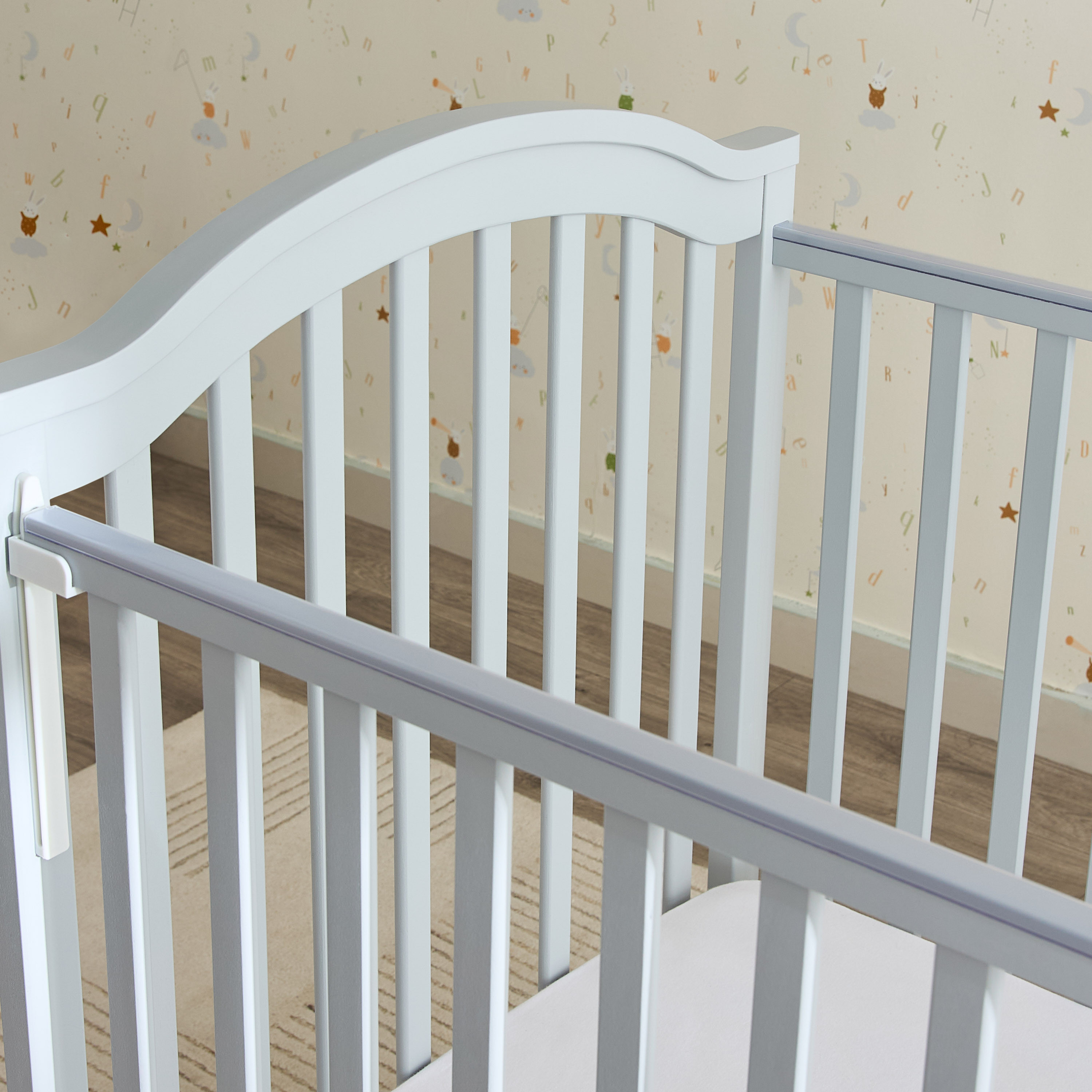 Juniors Henry Crib with Adjustable Height (Up to 3 years)-baby-nursery-furniture-cribsandbeds-babycribs-image-7