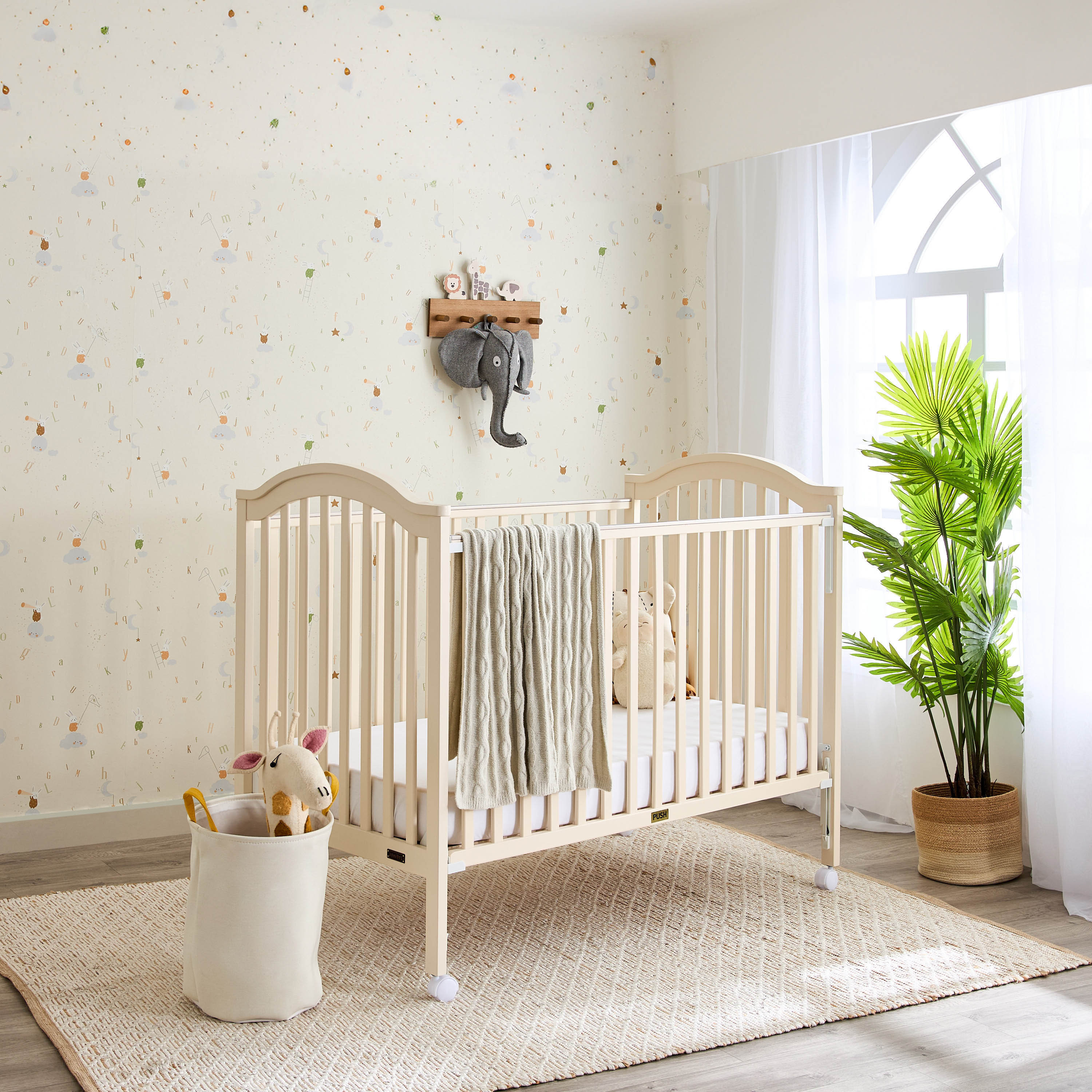 Juniors Henry Crib with Adjustable Height (Up to 3 years)-baby-nursery-furniture-cribsandbeds-babycribs-image-14