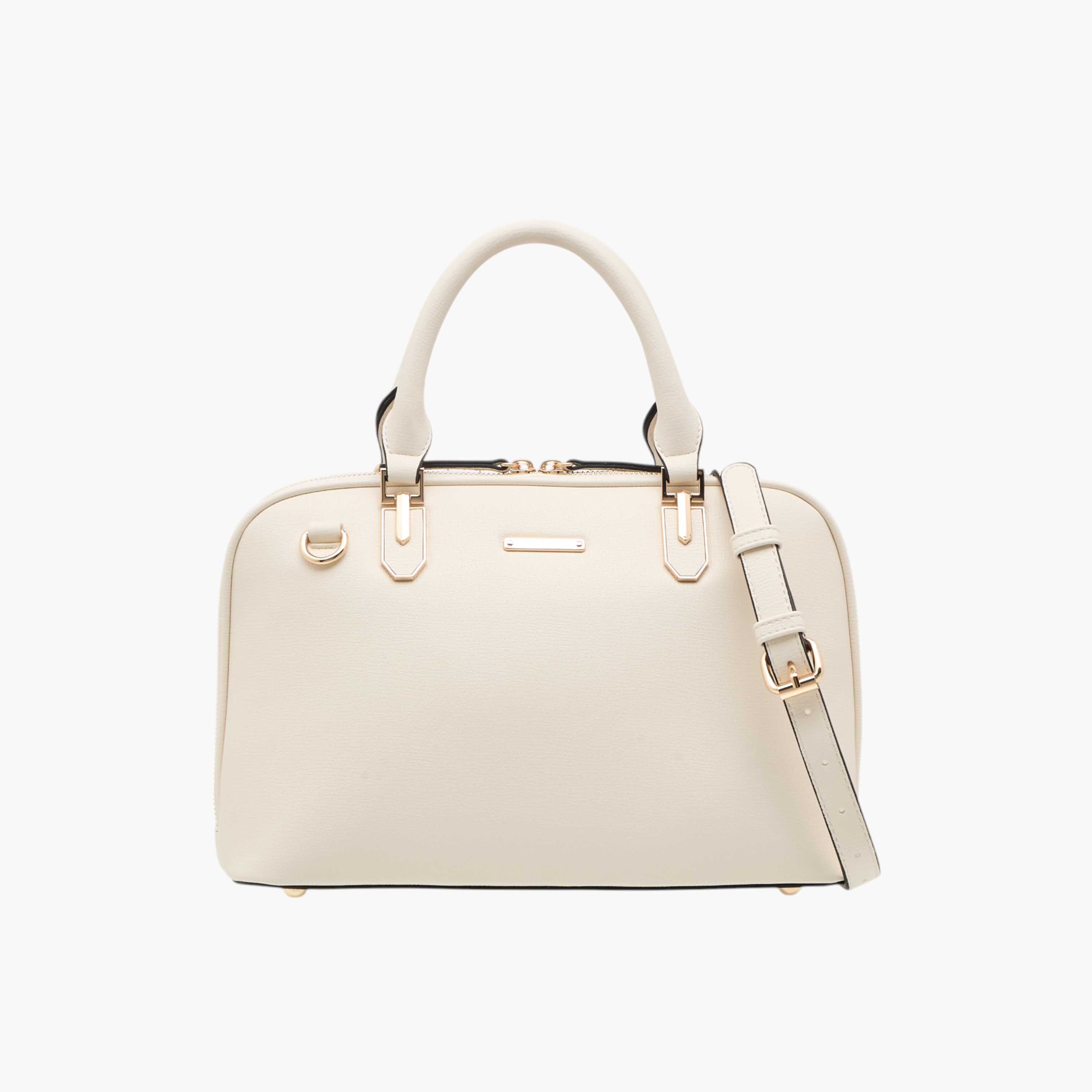 شنطة توتي سادة بمقابض مزدوجة وسحاب إغلاق من سيليست-women-bagsandwallets-handbags-image-1