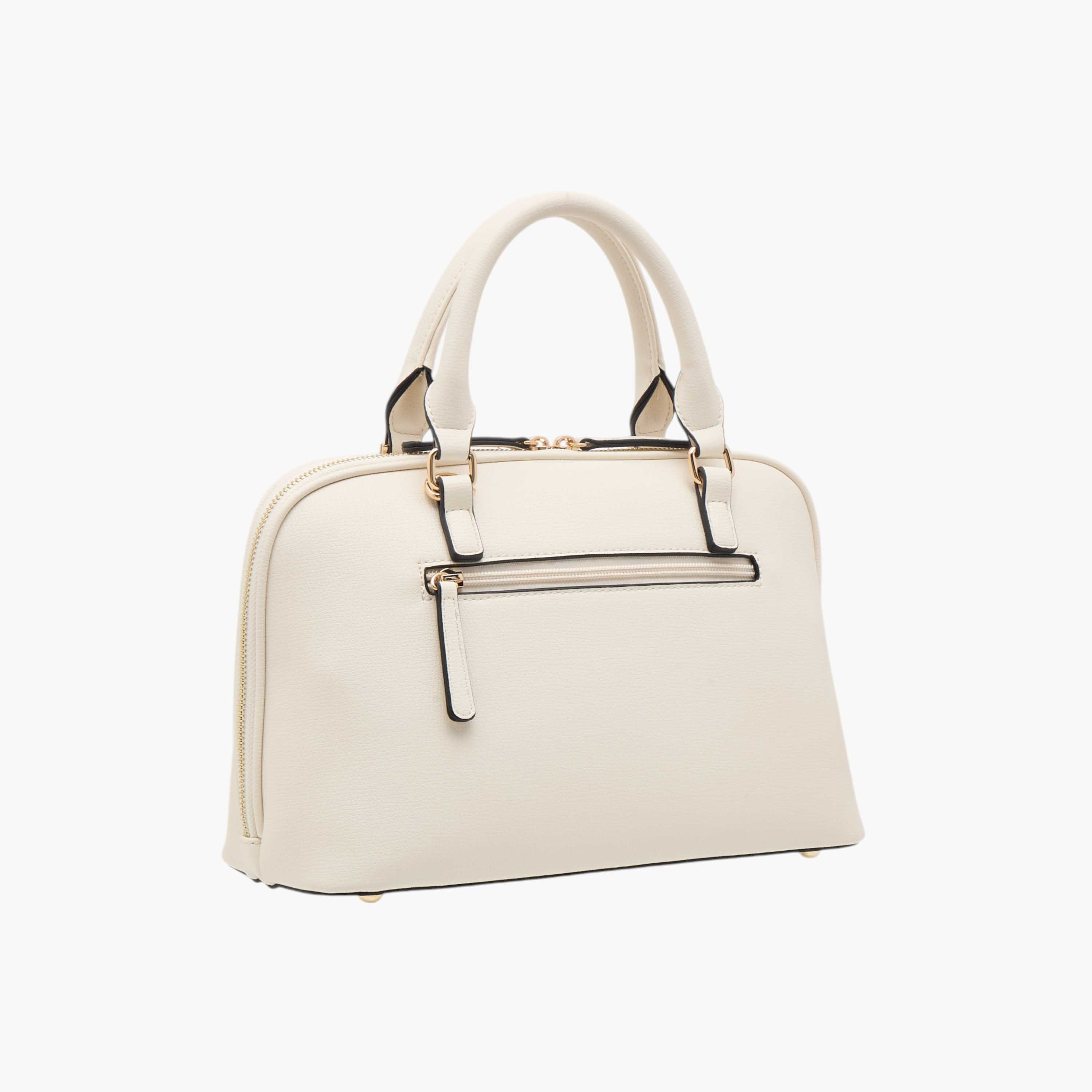 شنطة توتي سادة بمقابض مزدوجة وسحاب إغلاق من سيليست-women-bagsandwallets-handbags-image-4