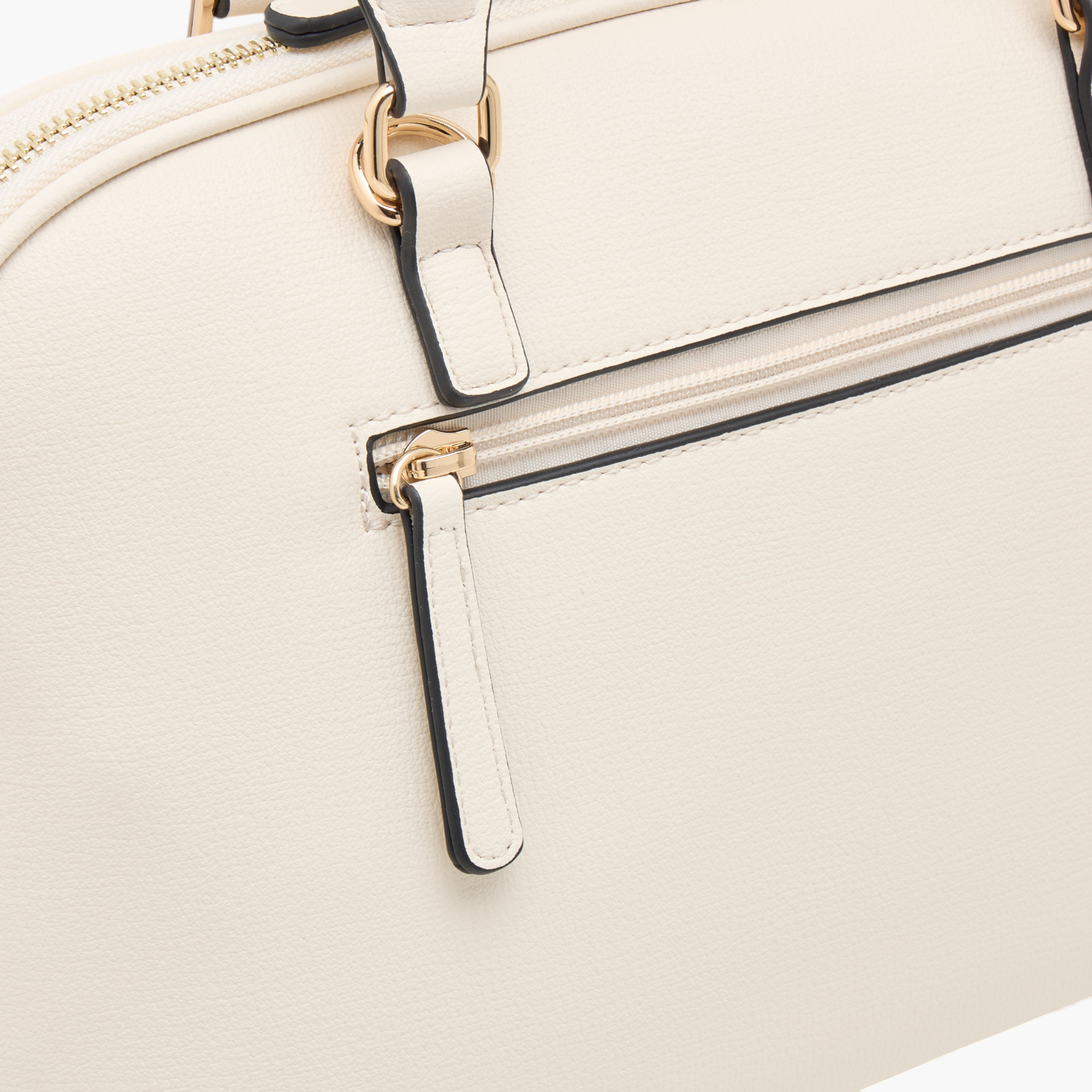 شنطة توتي سادة بمقابض مزدوجة وسحاب إغلاق من سيليست-women-bagsandwallets-handbags-image-6