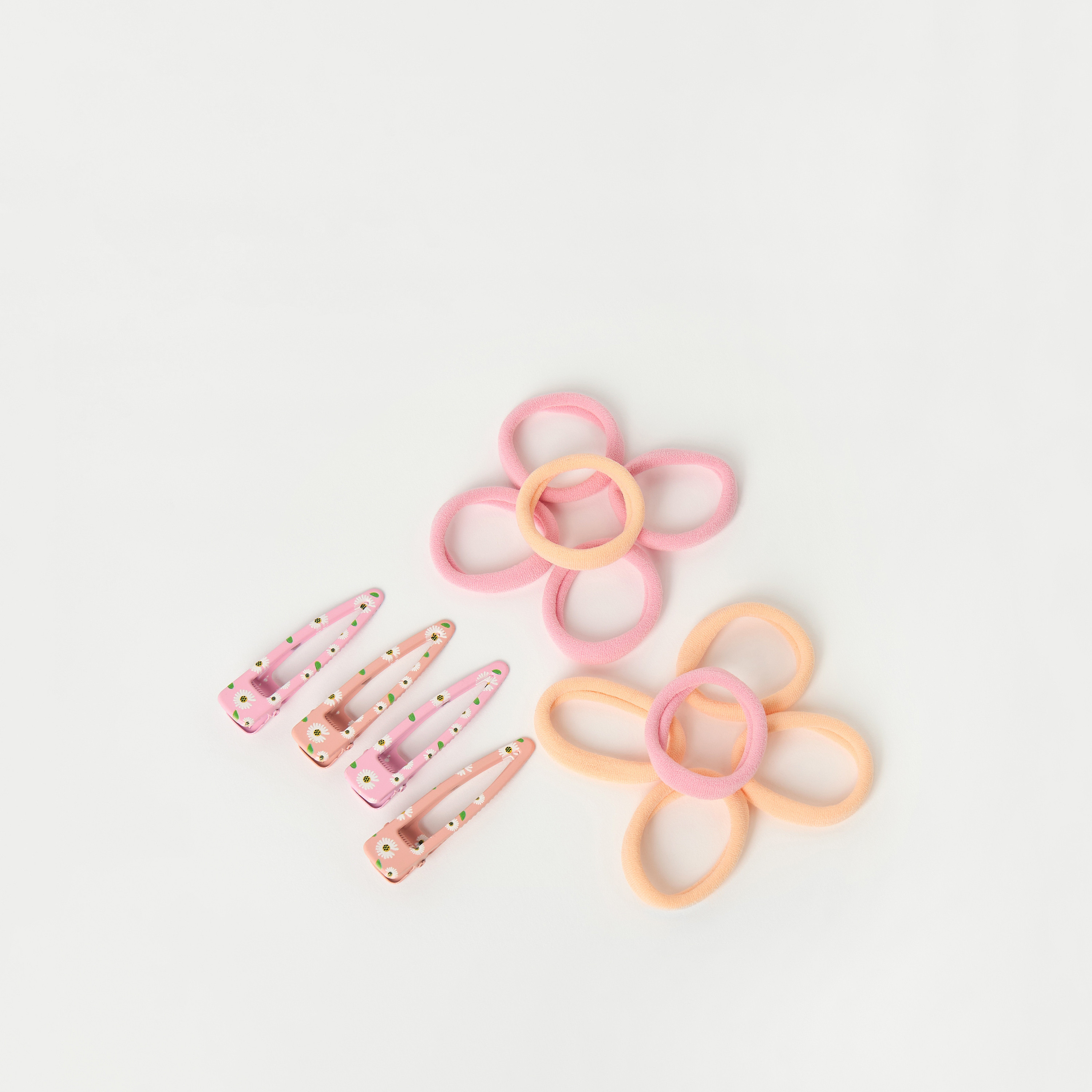 طقم مشابك وربطات شعر 21 قطعة متنوعة من جلو-girls-accessories-hairaccessories-image-1