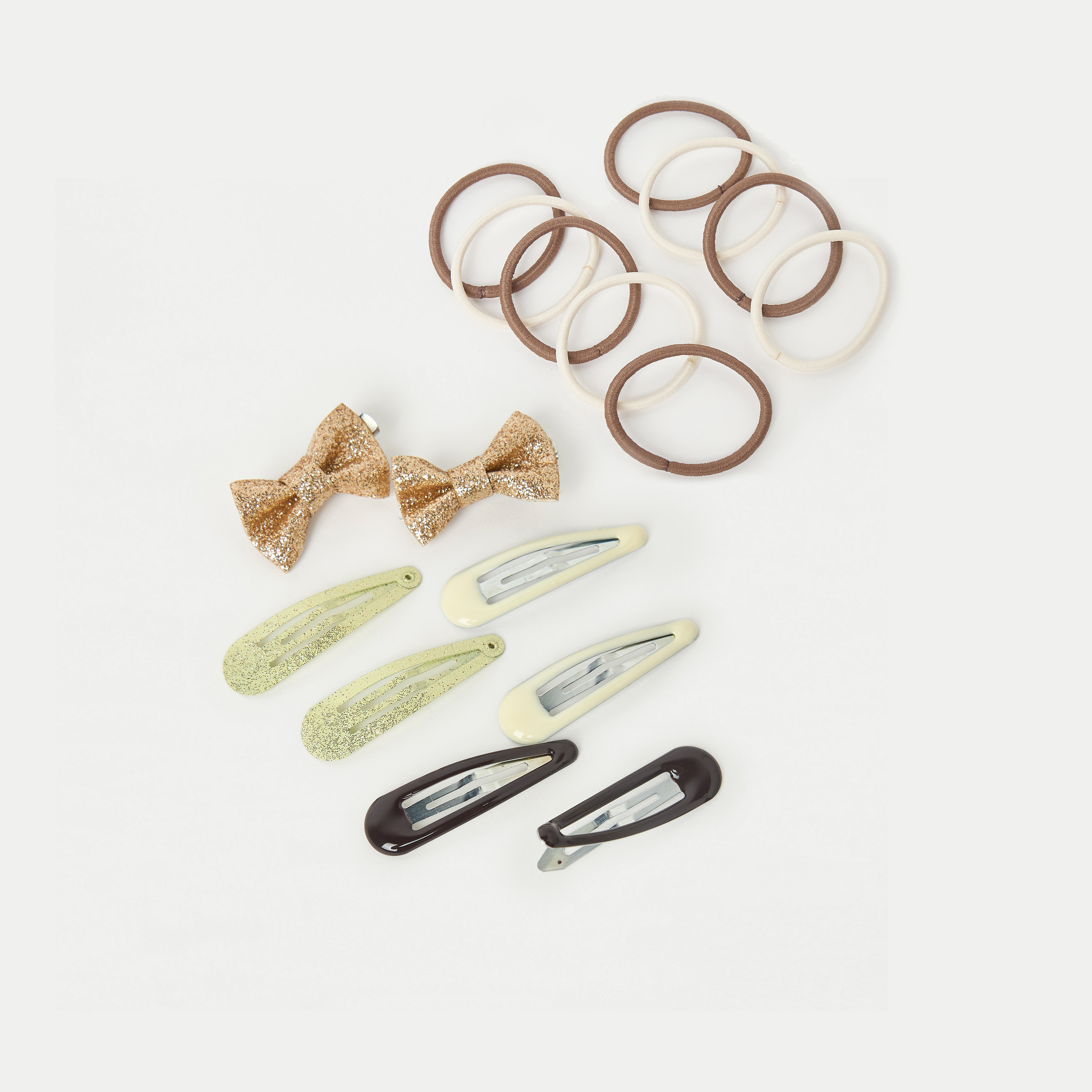 Gloo 17-Piece Hair Tie and Clip Set-girls-accessories-hairaccessories-image-1