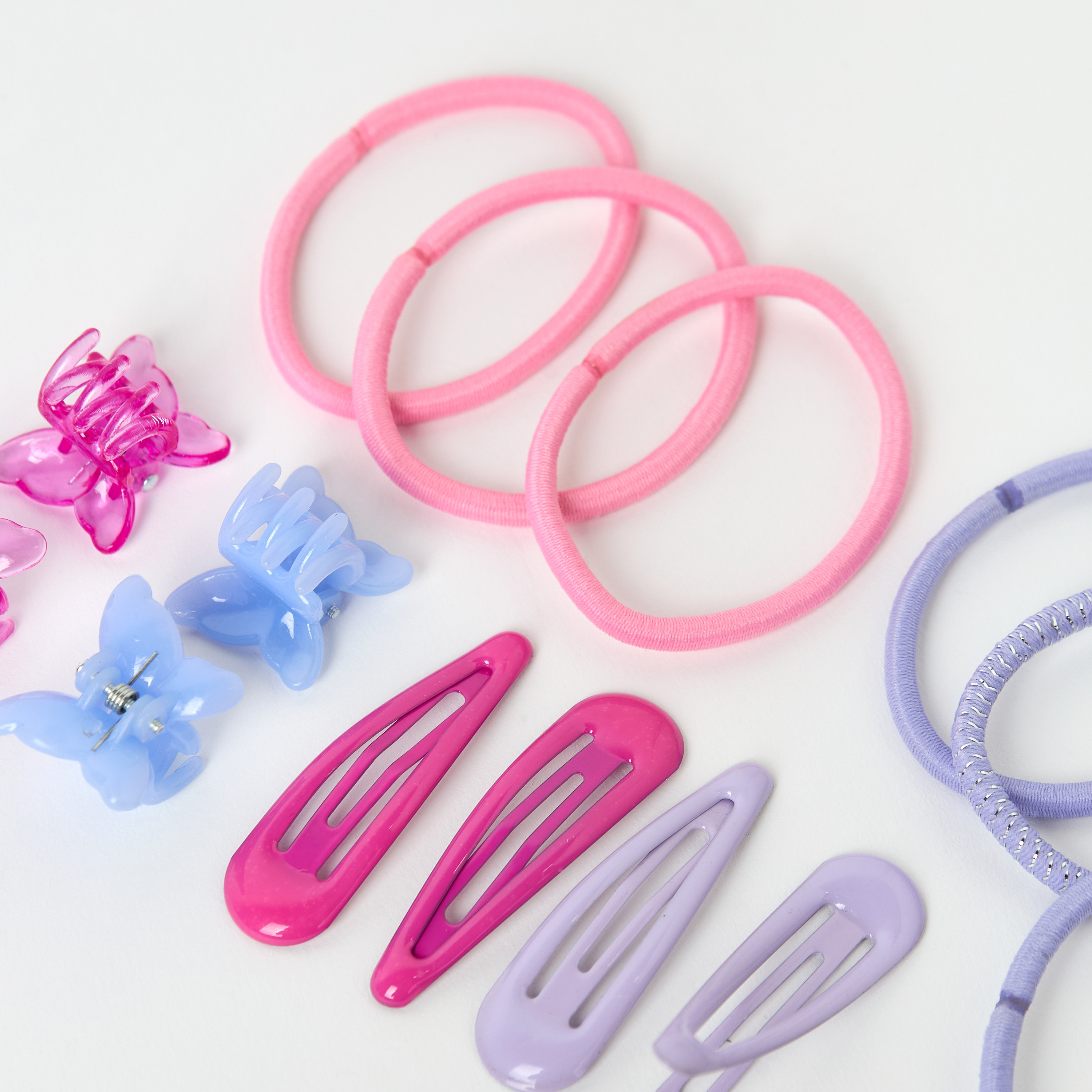 مجموعة مشابك وربطات شعر متنوعة 19 قطعة من جلو-girls-accessories-hairaccessories-image-4