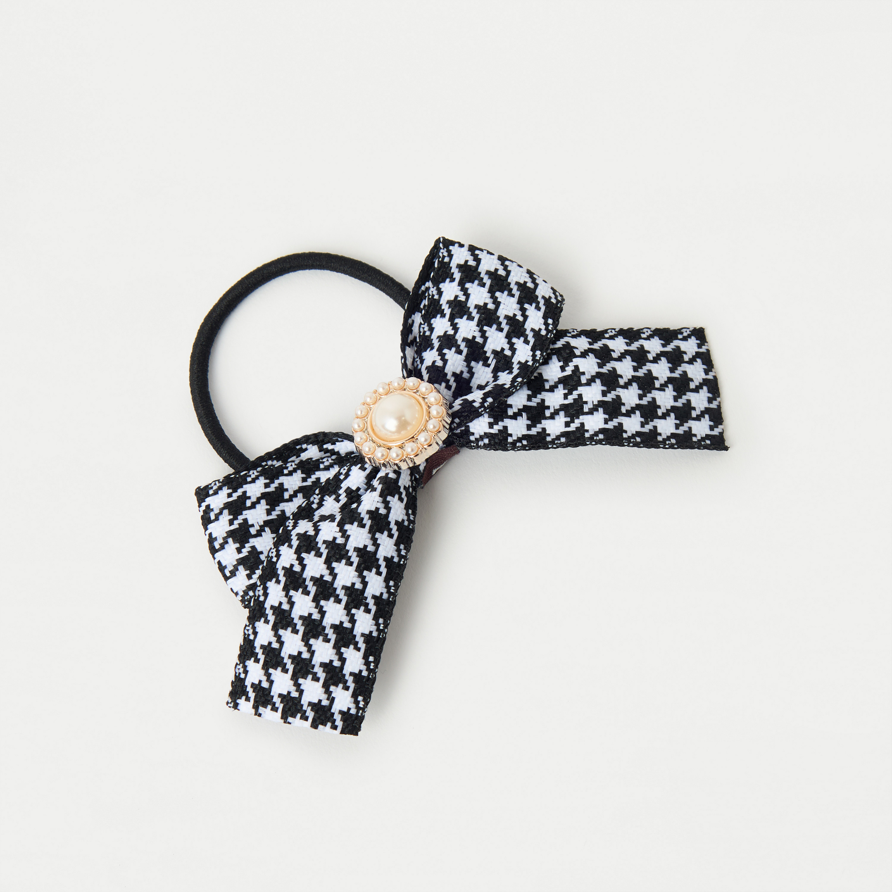 Charmz Bow Accent Elasticated Hair Tie-girls-accessories-hairaccessories-image-1