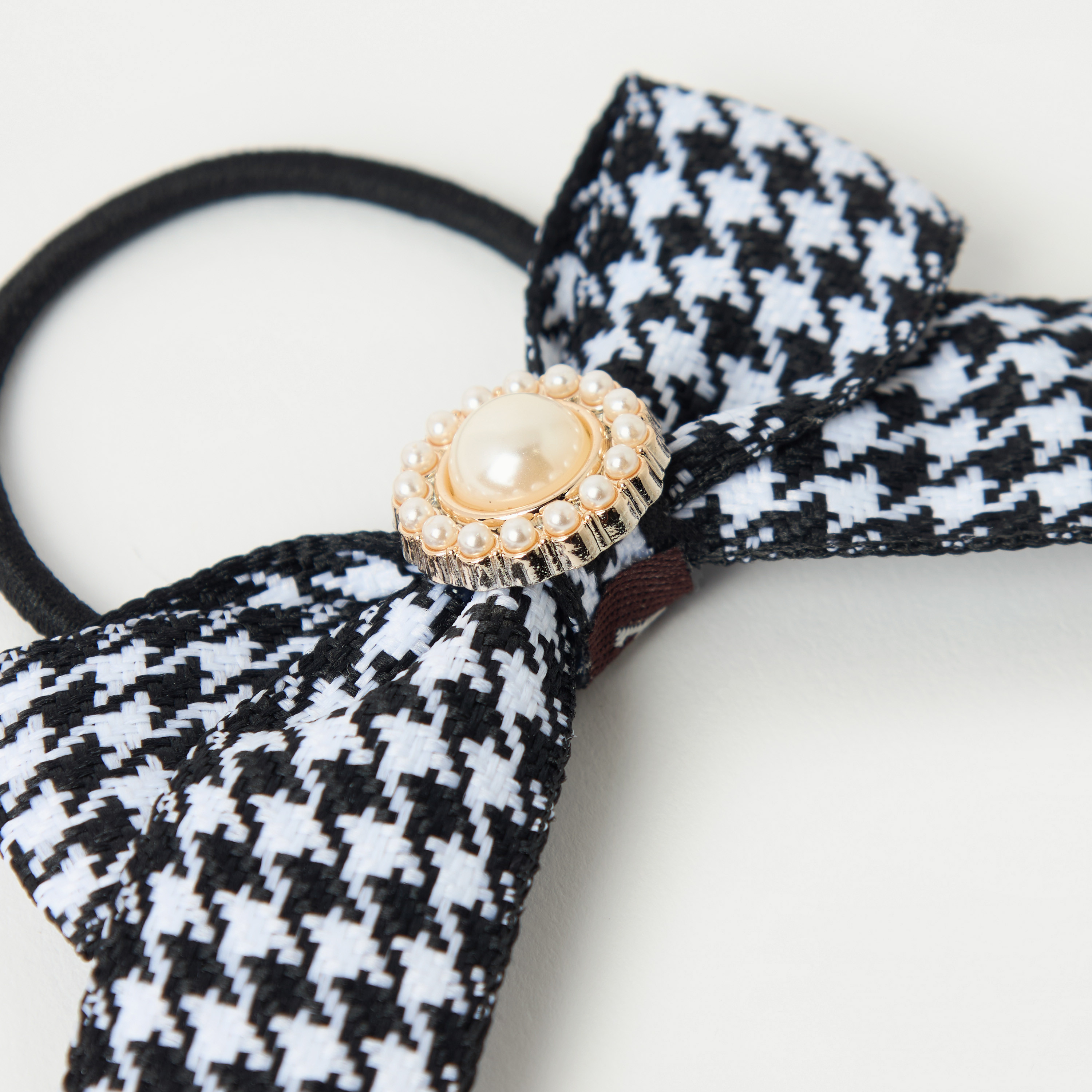 Charmz Bow Accent Elasticated Hair Tie-girls-accessories-hairaccessories-image-3