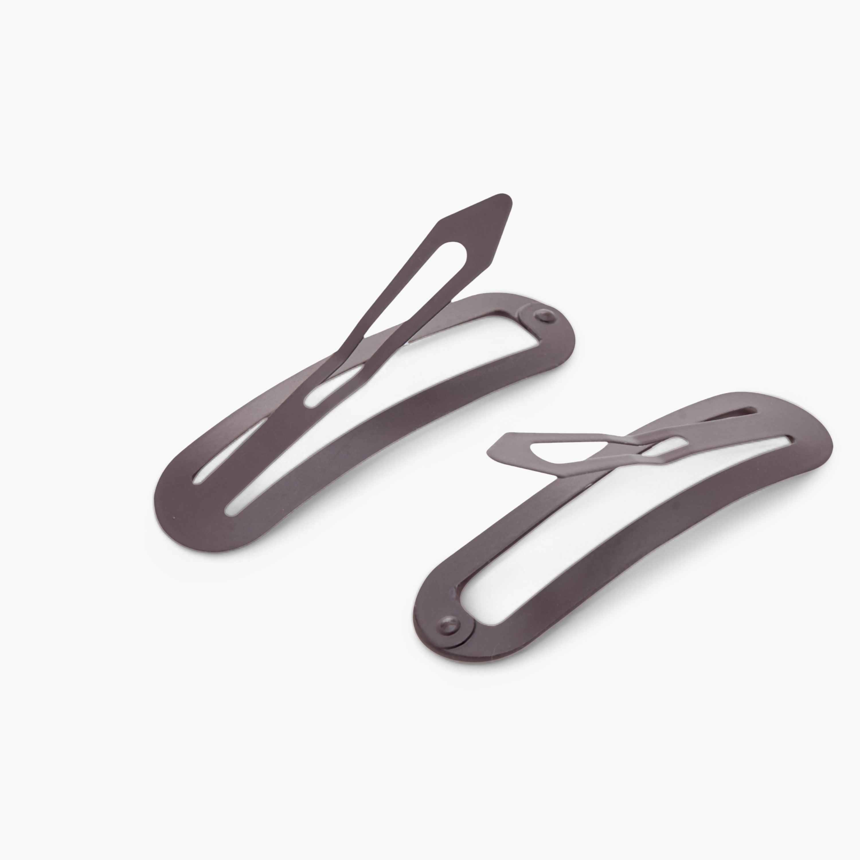 Charmz Solid Snap Hair Clip - Set of 6-girls-accessories-hairaccessories-image-4