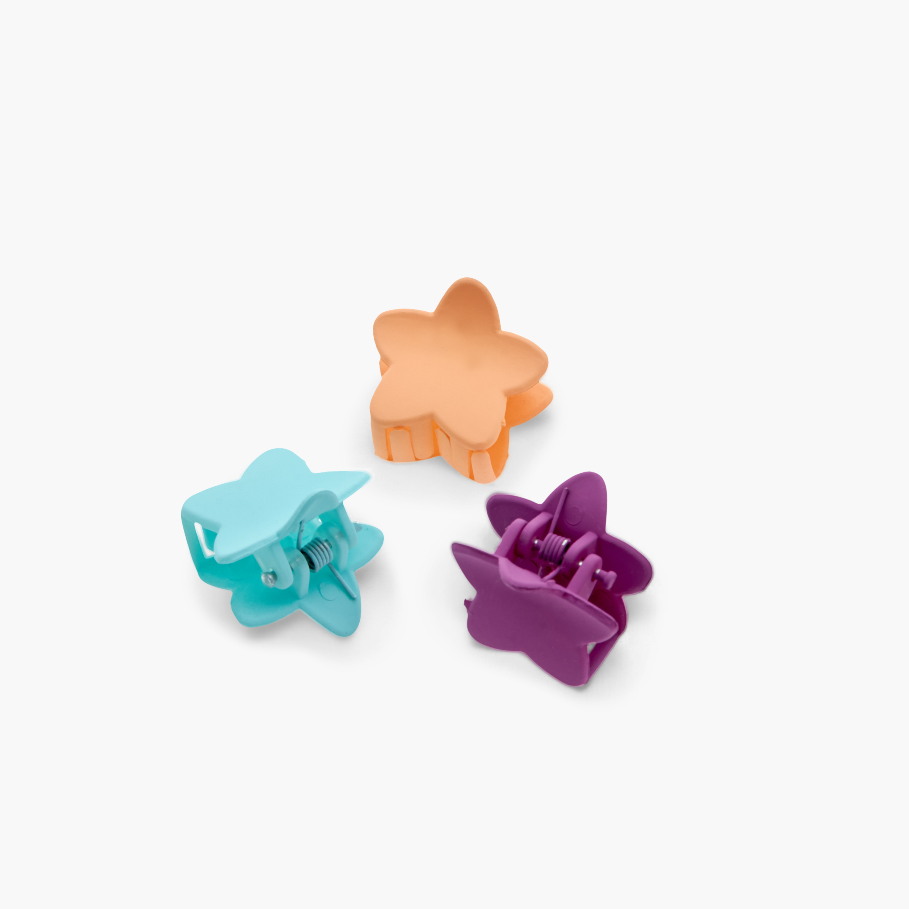 Charmz Solid Star Hair Clamp - Set of 8-girls-accessories-hairaccessories-image-11