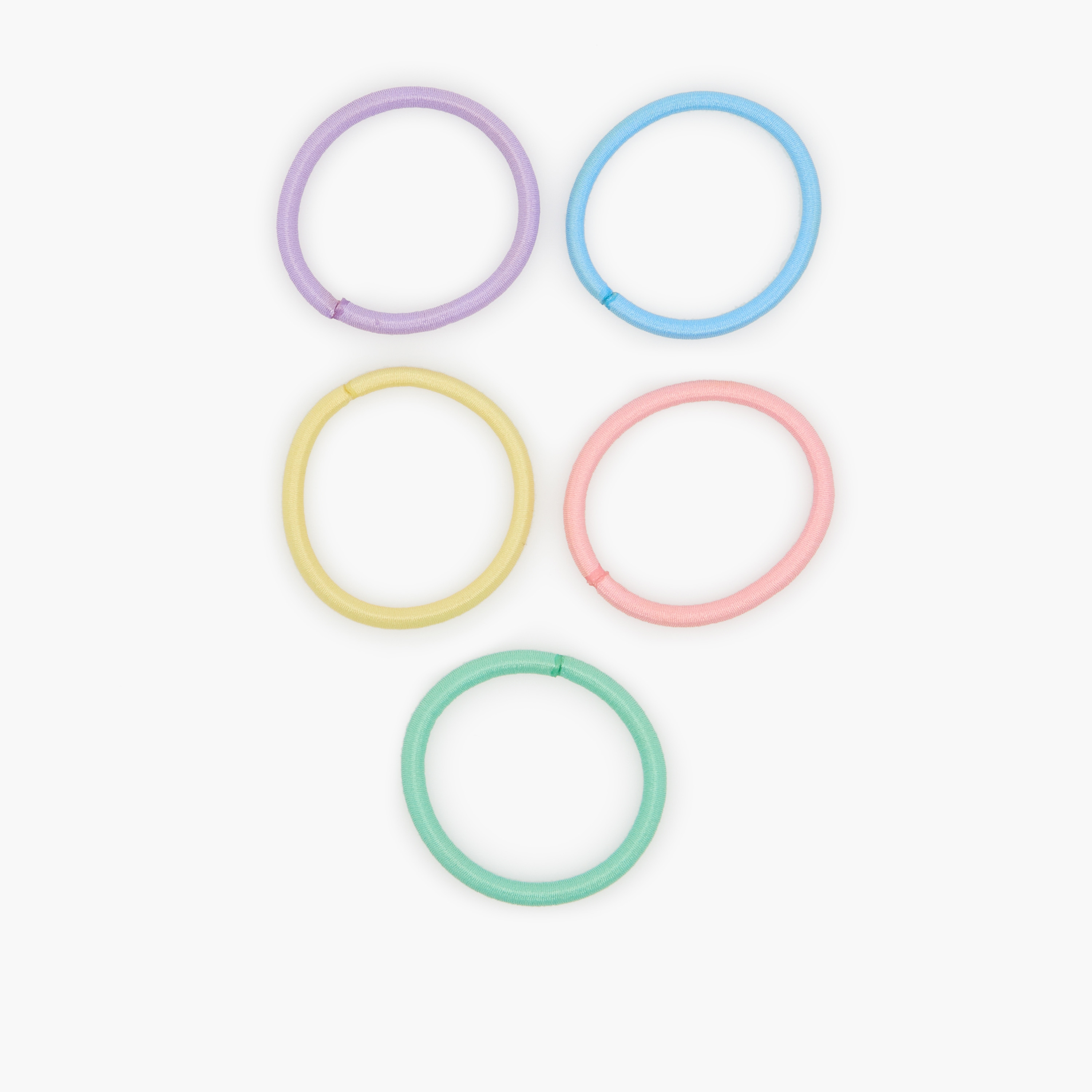 Charmz Solid Hair Tie - Set of 10-girls-accessories-hairaccessories-image-3