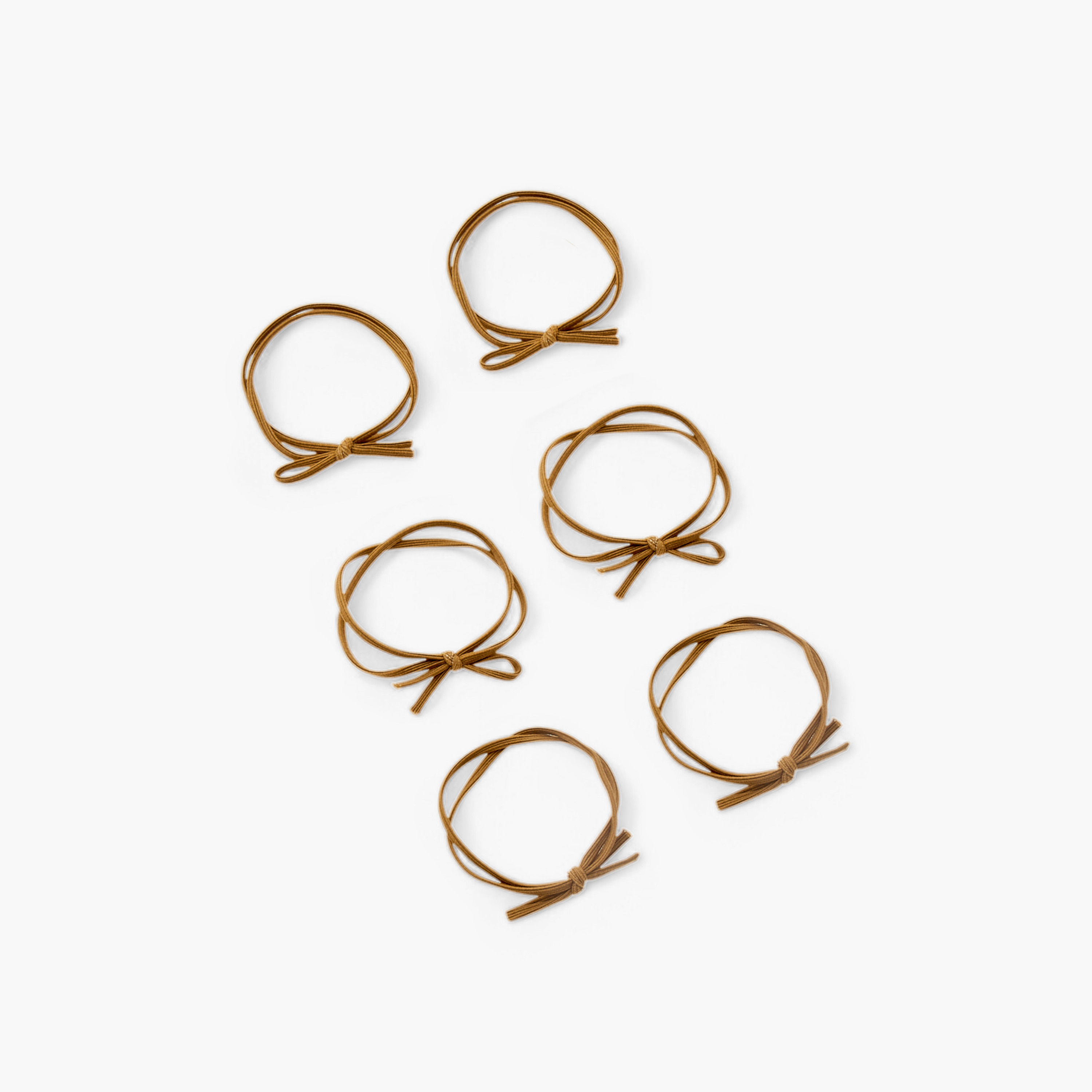 Charmz Solid Hair Tie - Set of 6-girls-accessories-hairaccessories-image-2