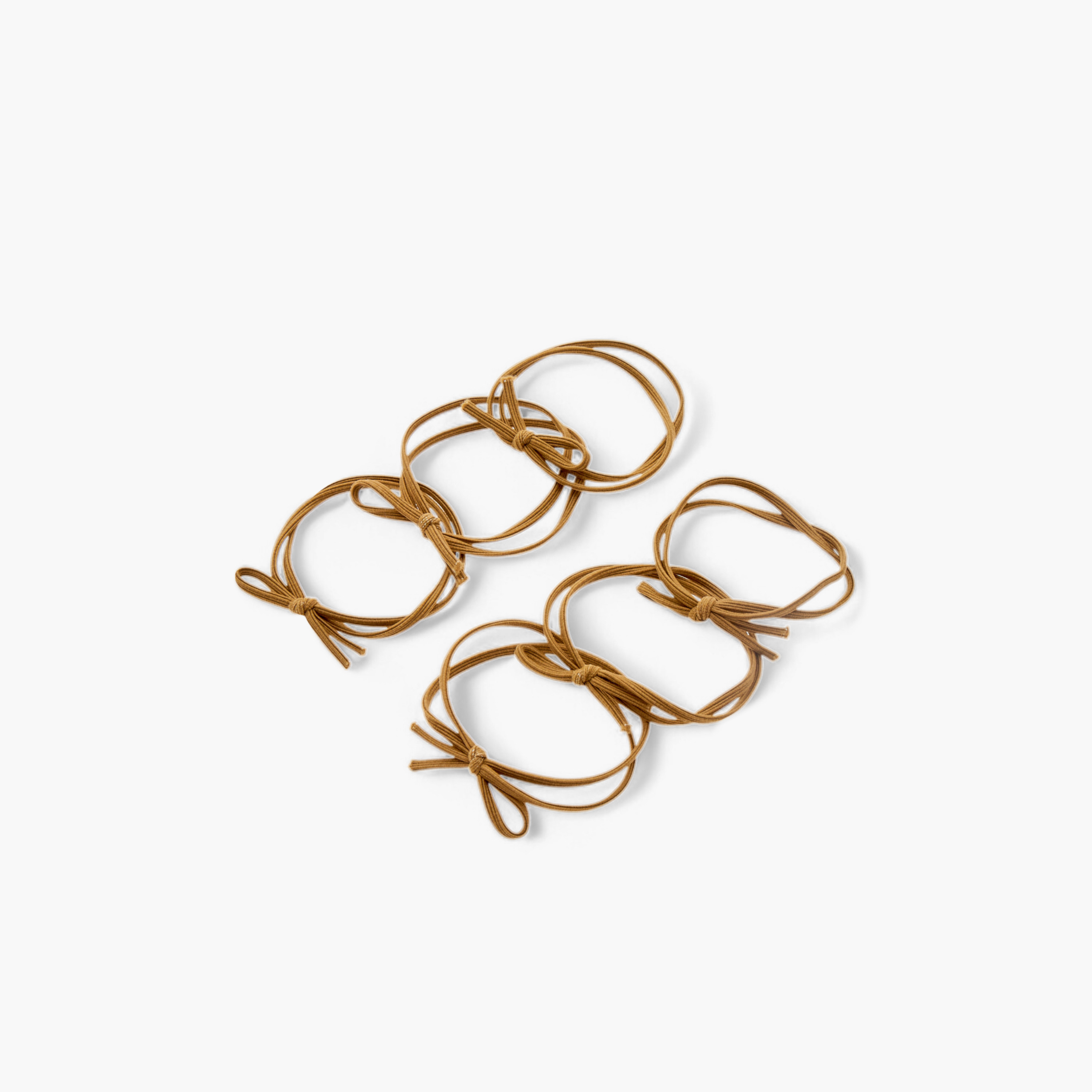 Charmz Solid Hair Tie - Set of 6-girls-accessories-hairaccessories-image-3