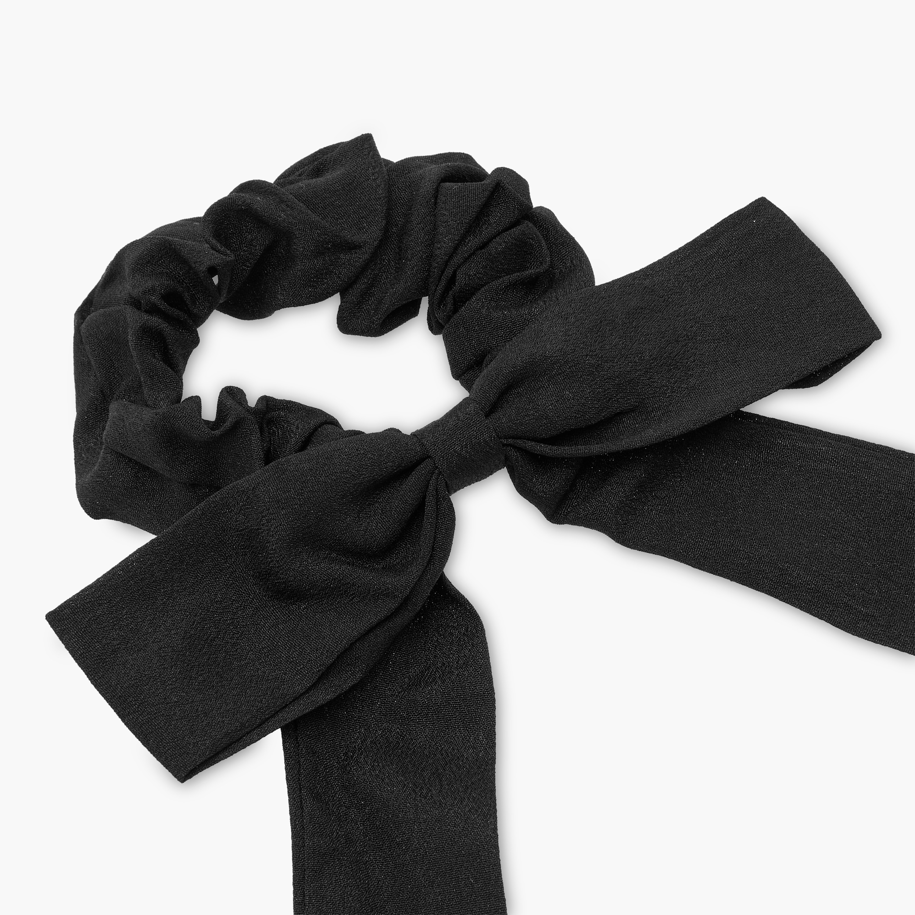 ربطة سكرانشي سادة بعقدة فيونكة من تشارمز-girls-accessories-hairaccessories-image-3