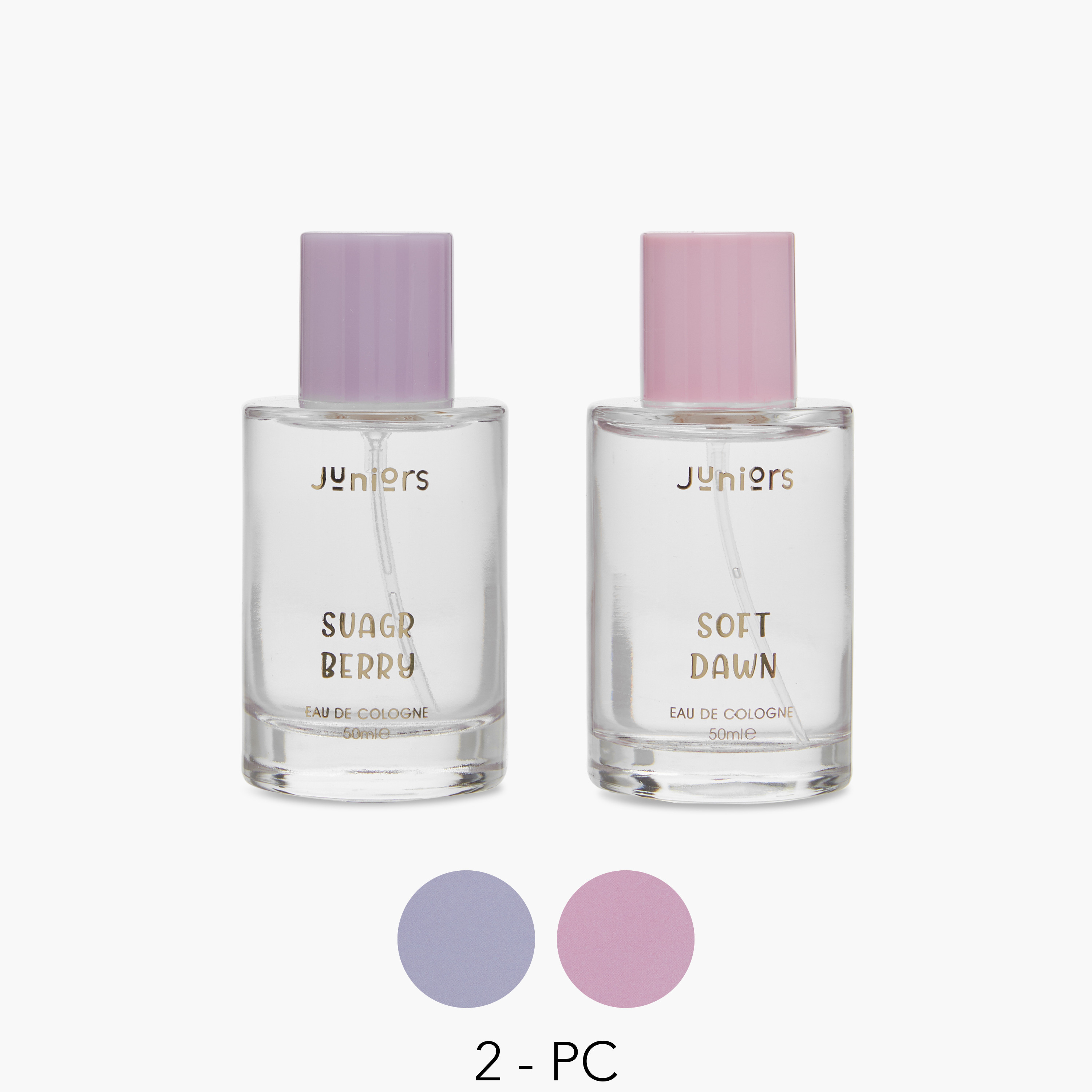 Juniors 2-Piece Sugar Berry and Soft Dawn Eau de Cologne for Kids Set-girls-accessories-perfumesandfragrances-image-1