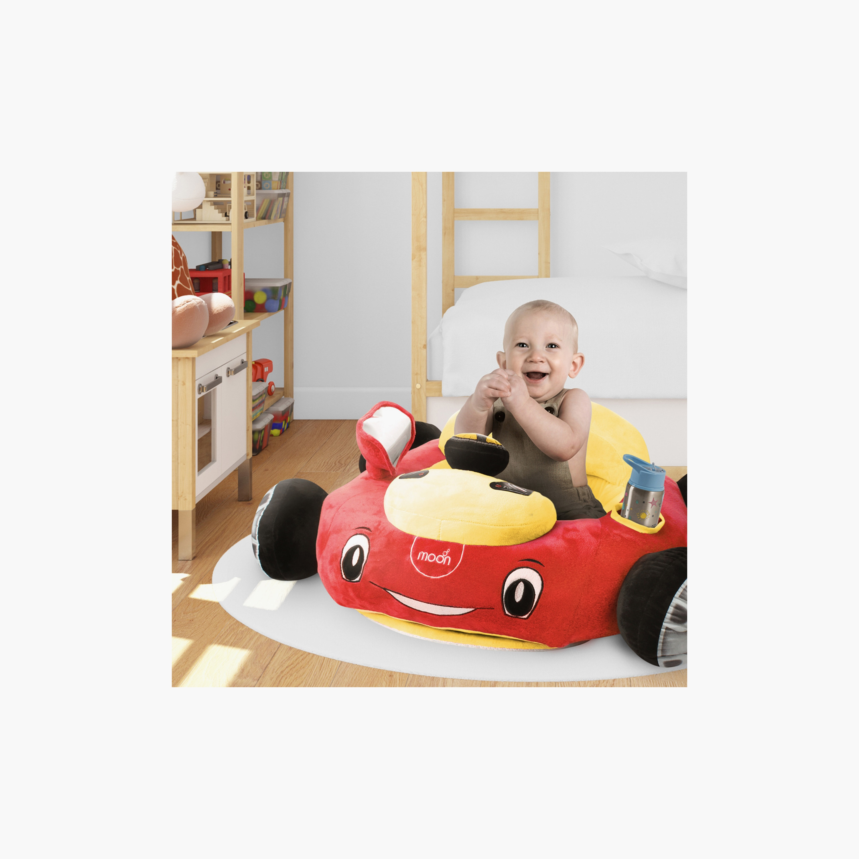 مقعد وسادة محمول فلافي من موون - أحمر-baby-nursery-furniture-wardrobesandstorage-image-4