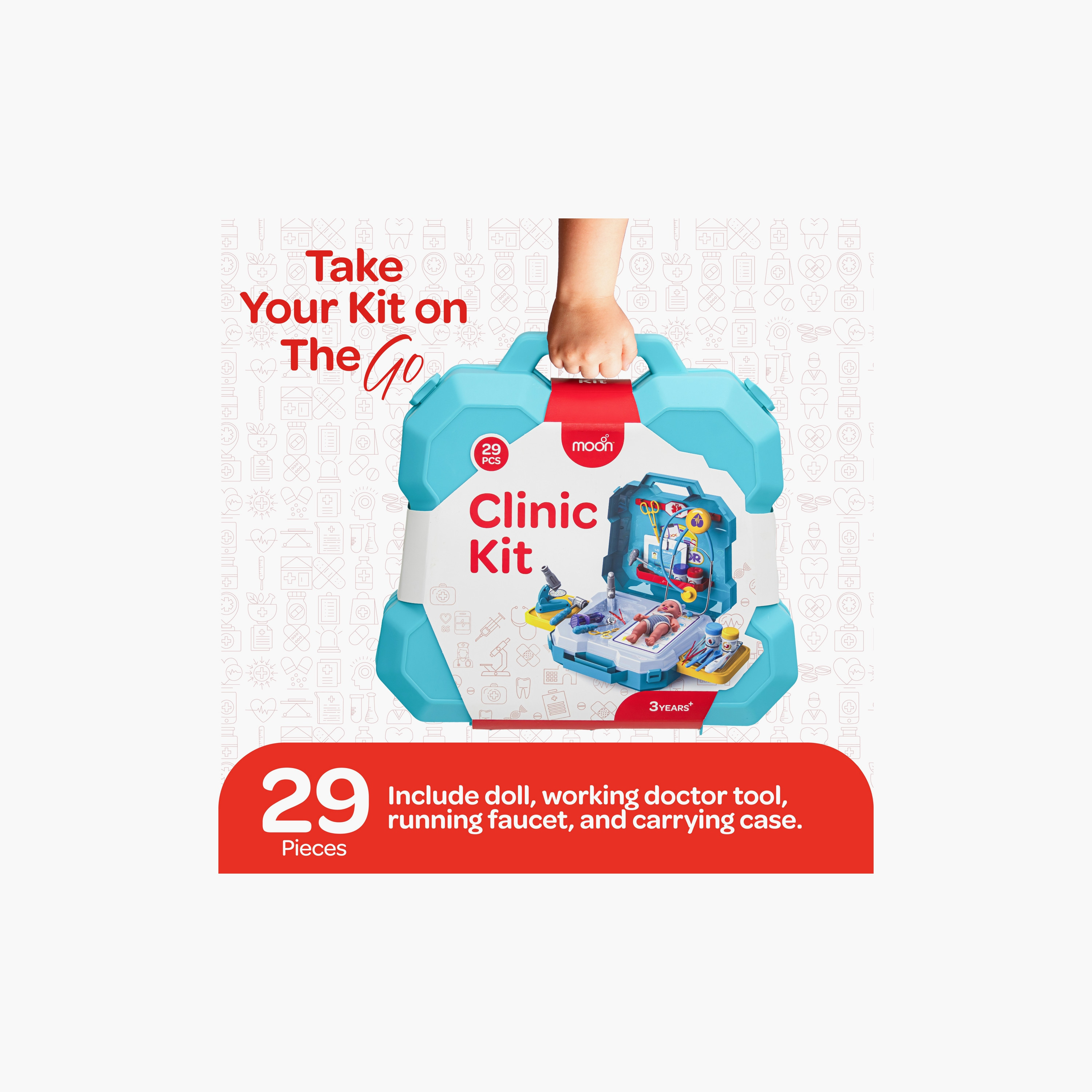 Moon 29-Piece Stainless Steel Junior Doctor Clinic Set-toys-roleplay-doctorsets-image-5