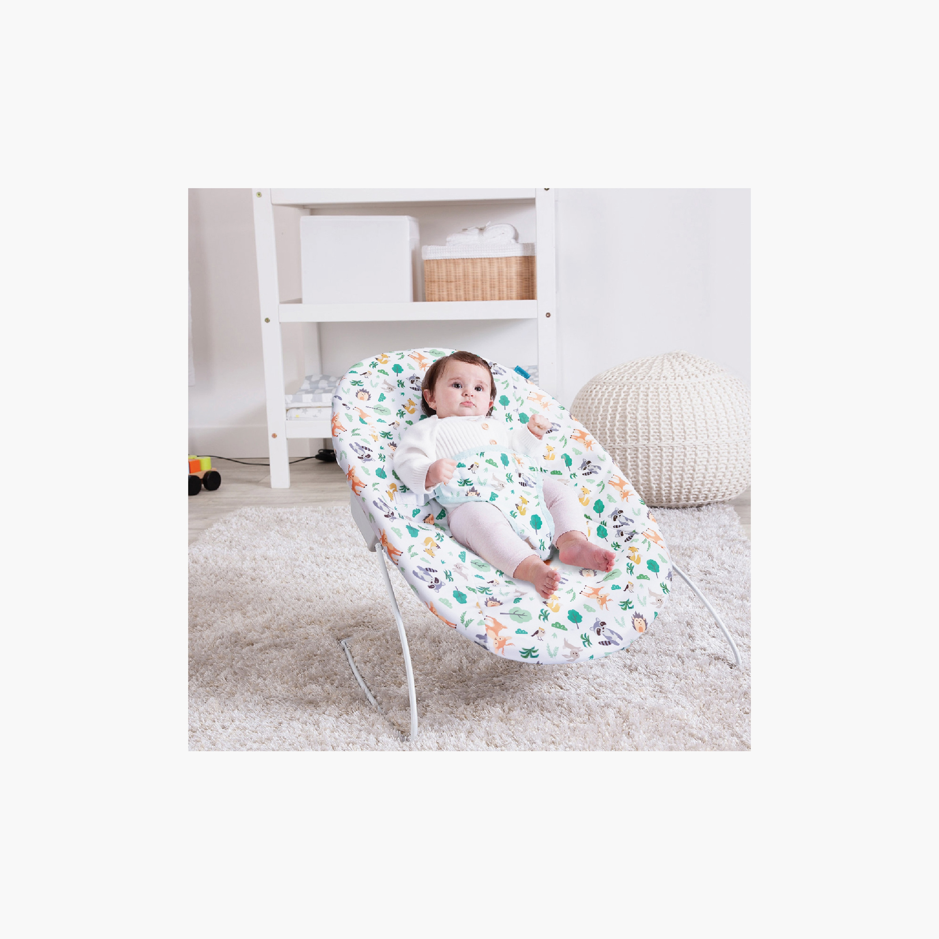 Moon Hop & Lean Bouncer Adjustable Rocker Chair - Green - 0 Months+-baby-infantactivity-rockers-image-5