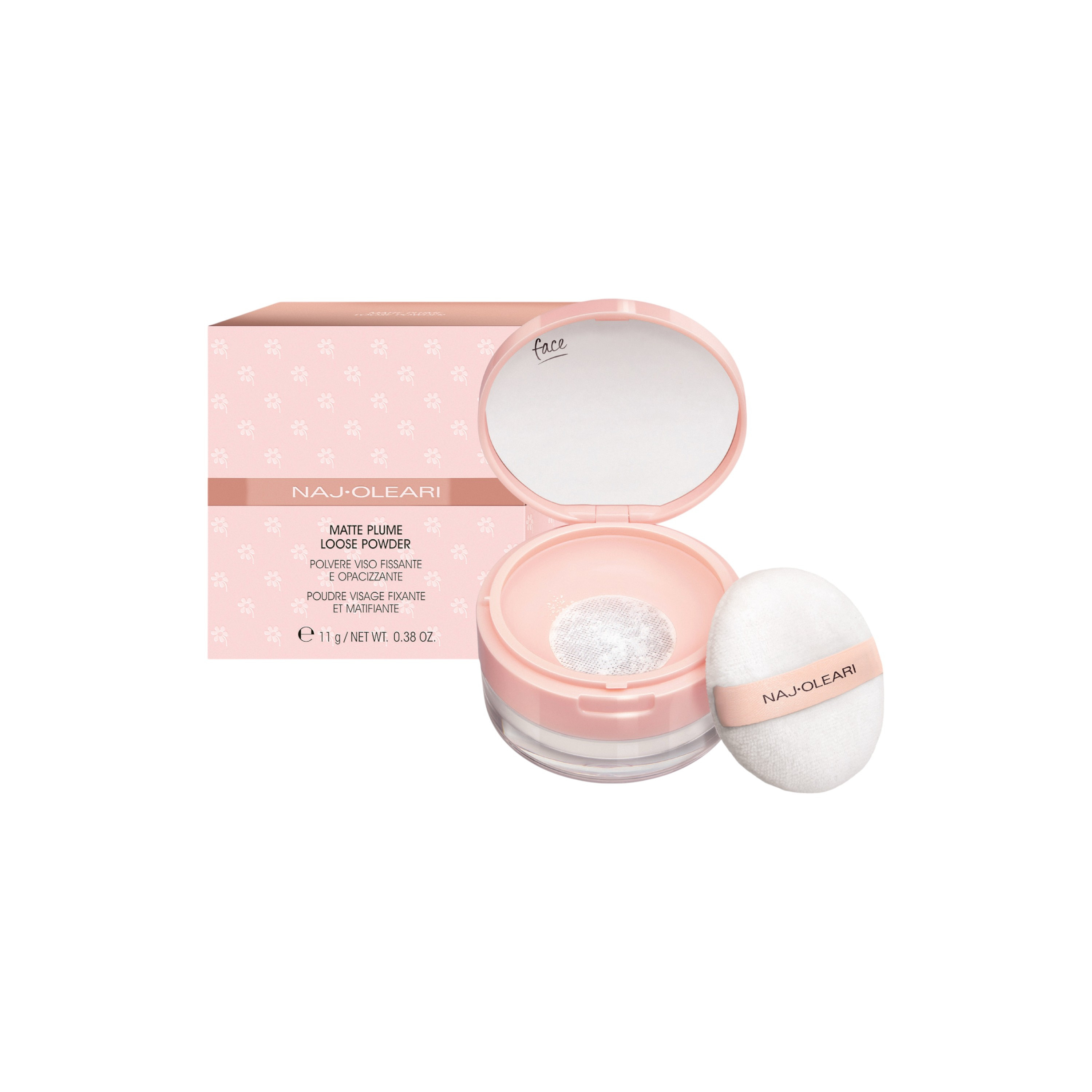 Naj Oleari Matte Plume Loose Powder - 11 gms-beautyandpersonalcare-makeup-face-loosepowder-image-2