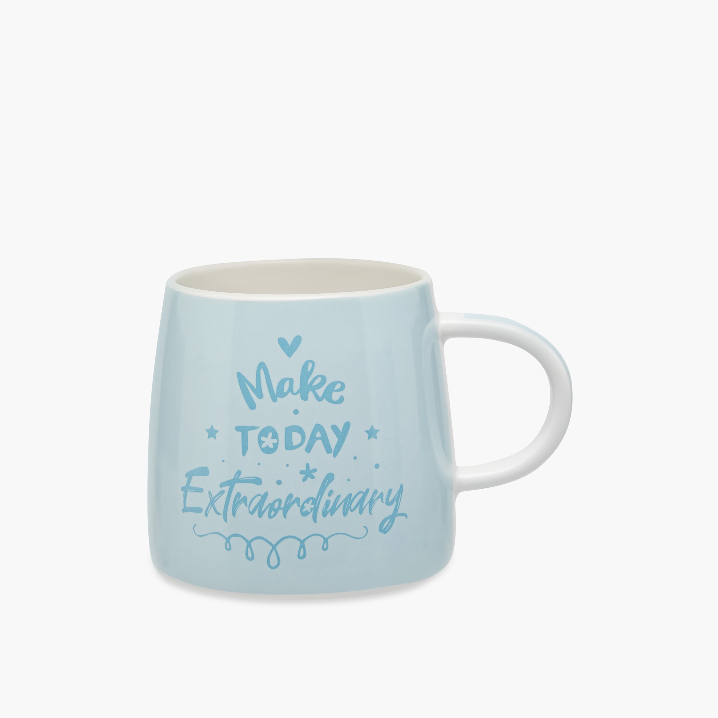 Slogan Print New Bone China Mug - 414 ml-household-dining-teaandcoffee-mugsandcups-image-1