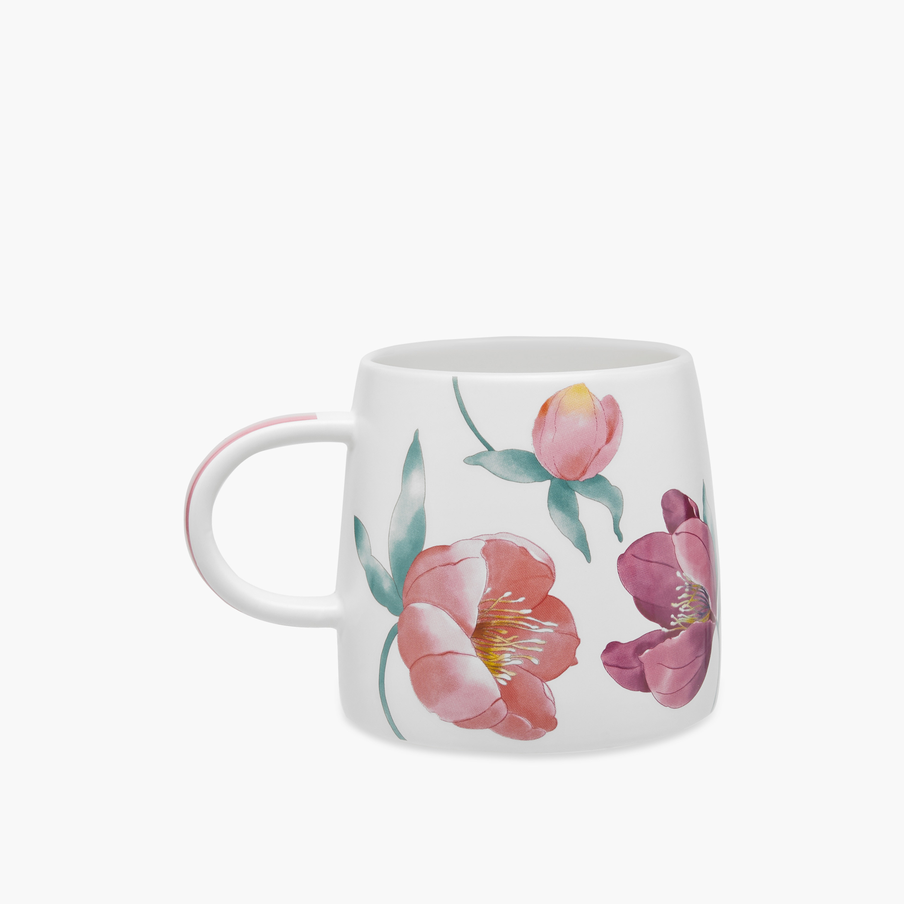 مج خزف صيني بطبعات زهرية - 414 مل-household-dining-teaandcoffee-mugsandcups-image-2