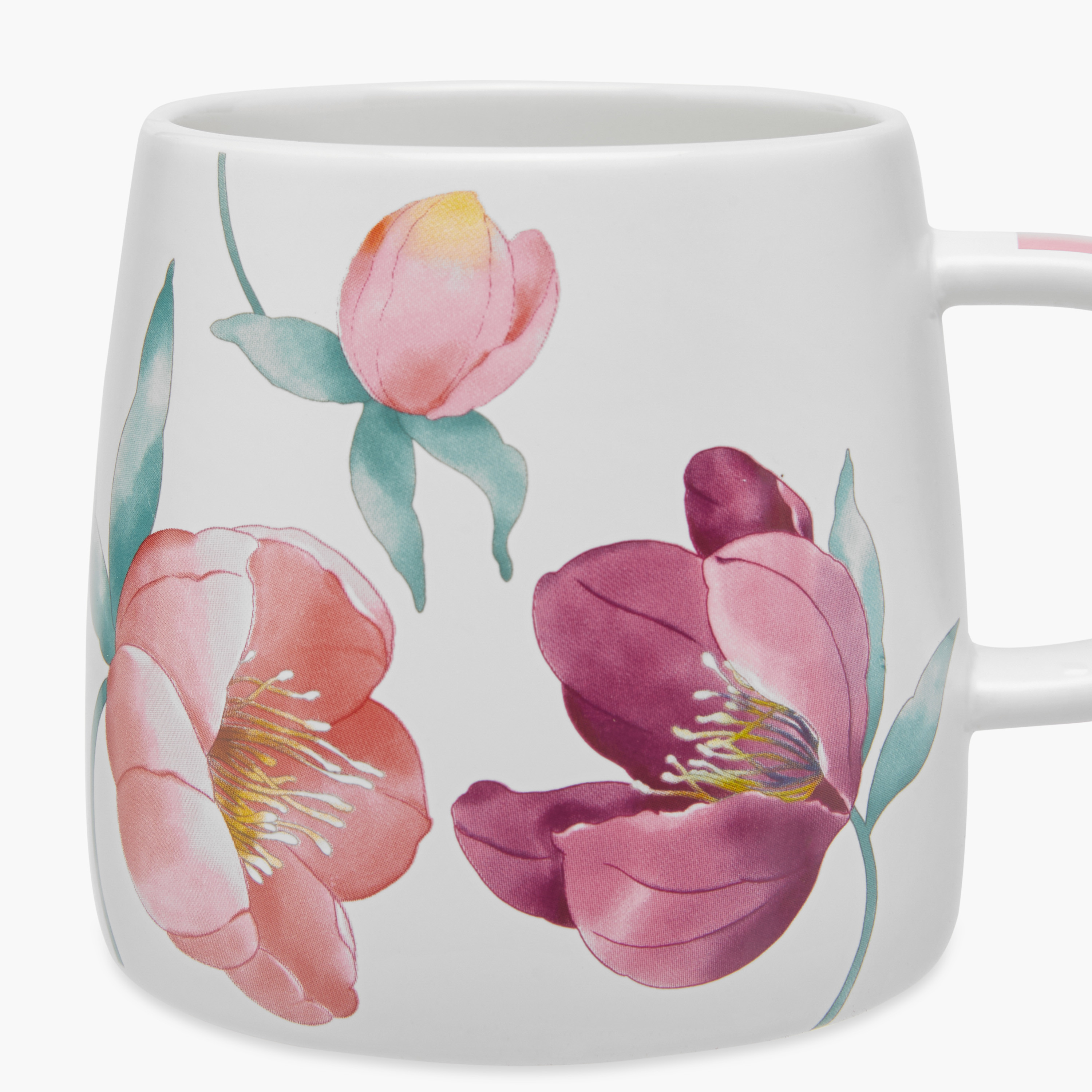 مج خزف صيني بطبعات زهرية - 414 مل-household-dining-teaandcoffee-mugsandcups-image-3