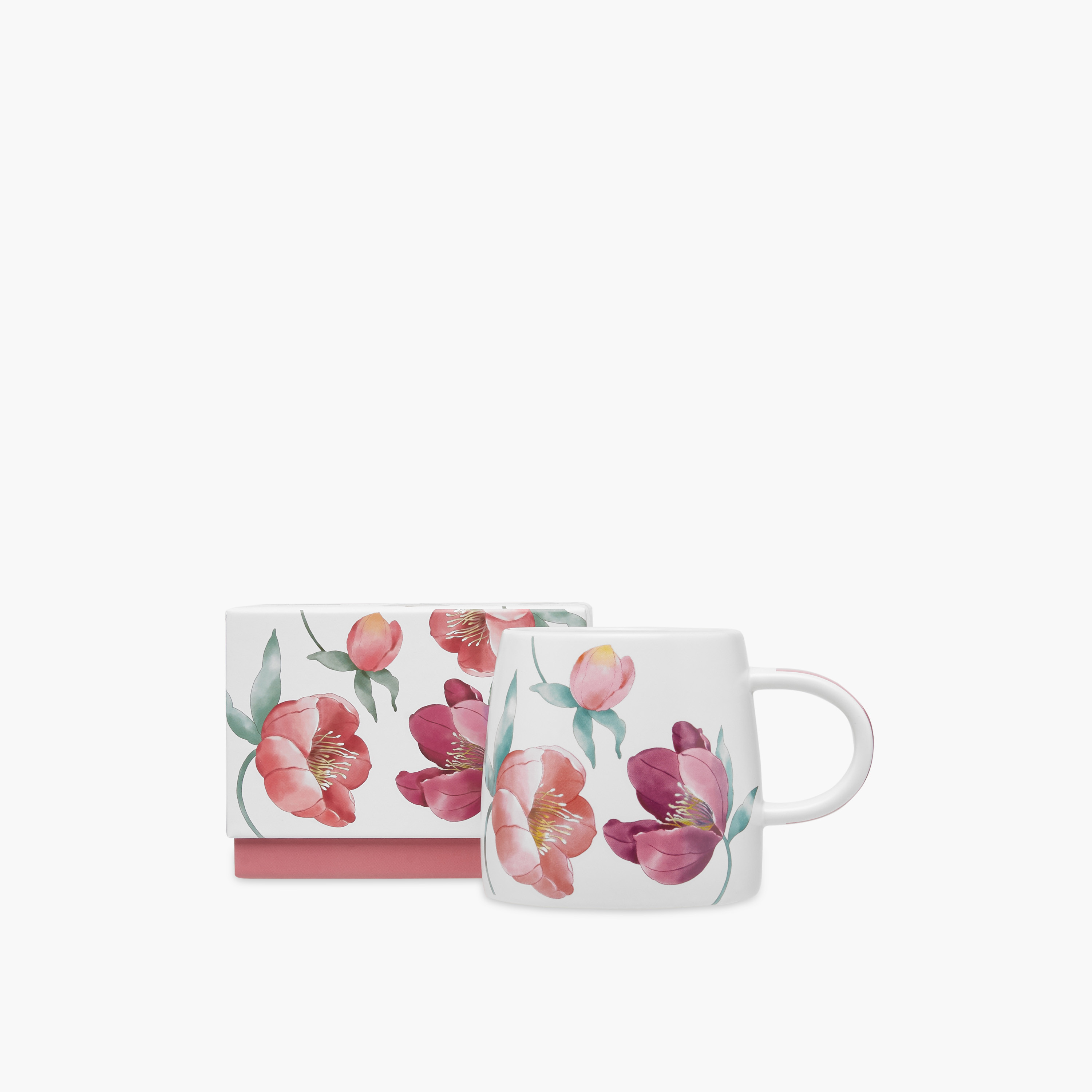 مج خزف صيني بطبعات زهرية - 414 مل-household-dining-teaandcoffee-mugsandcups-image-5