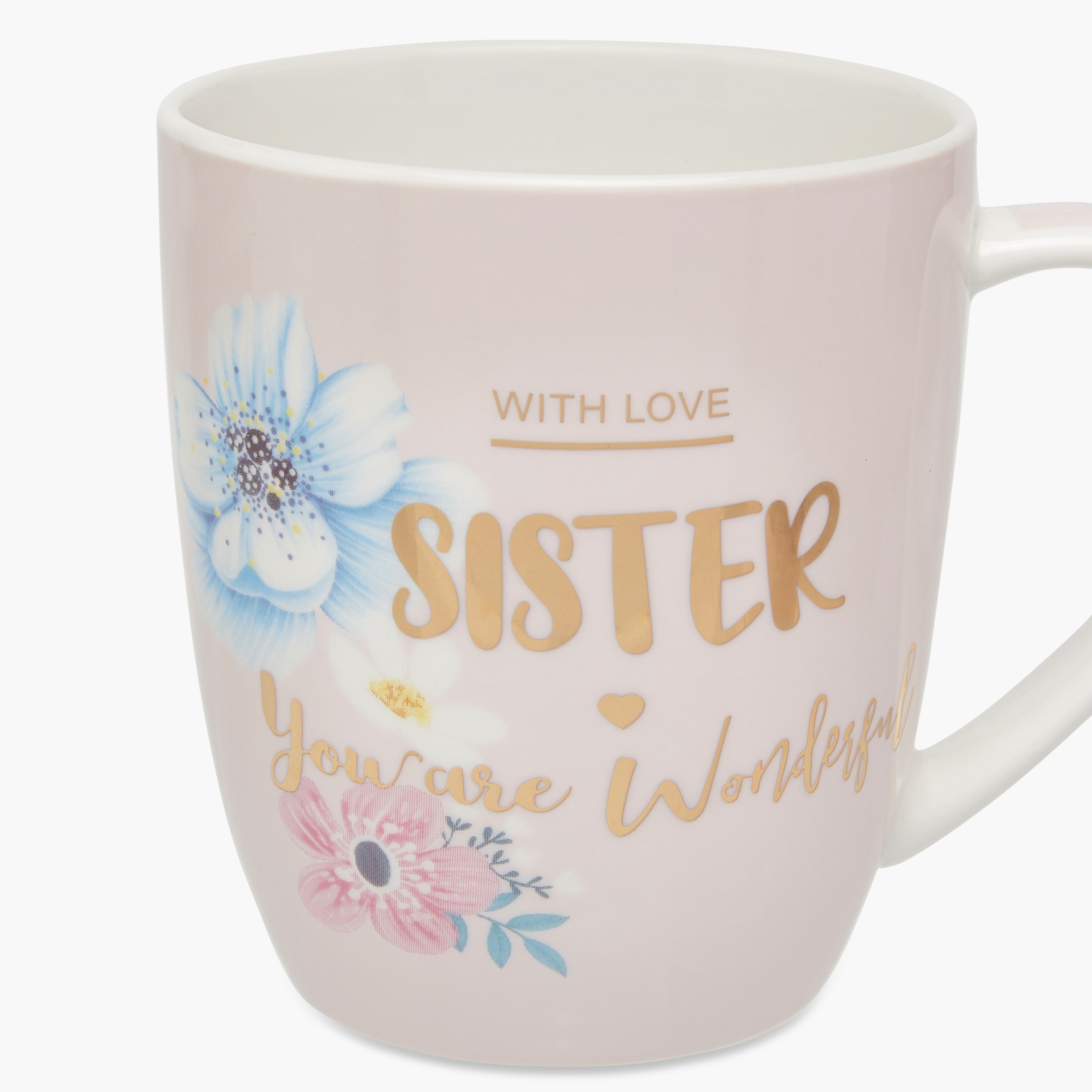 Sister You Are Wonderful New Bone China Mug with Handle - 385 ml-household-dining-teaandcoffee-mugsandcups-image-3