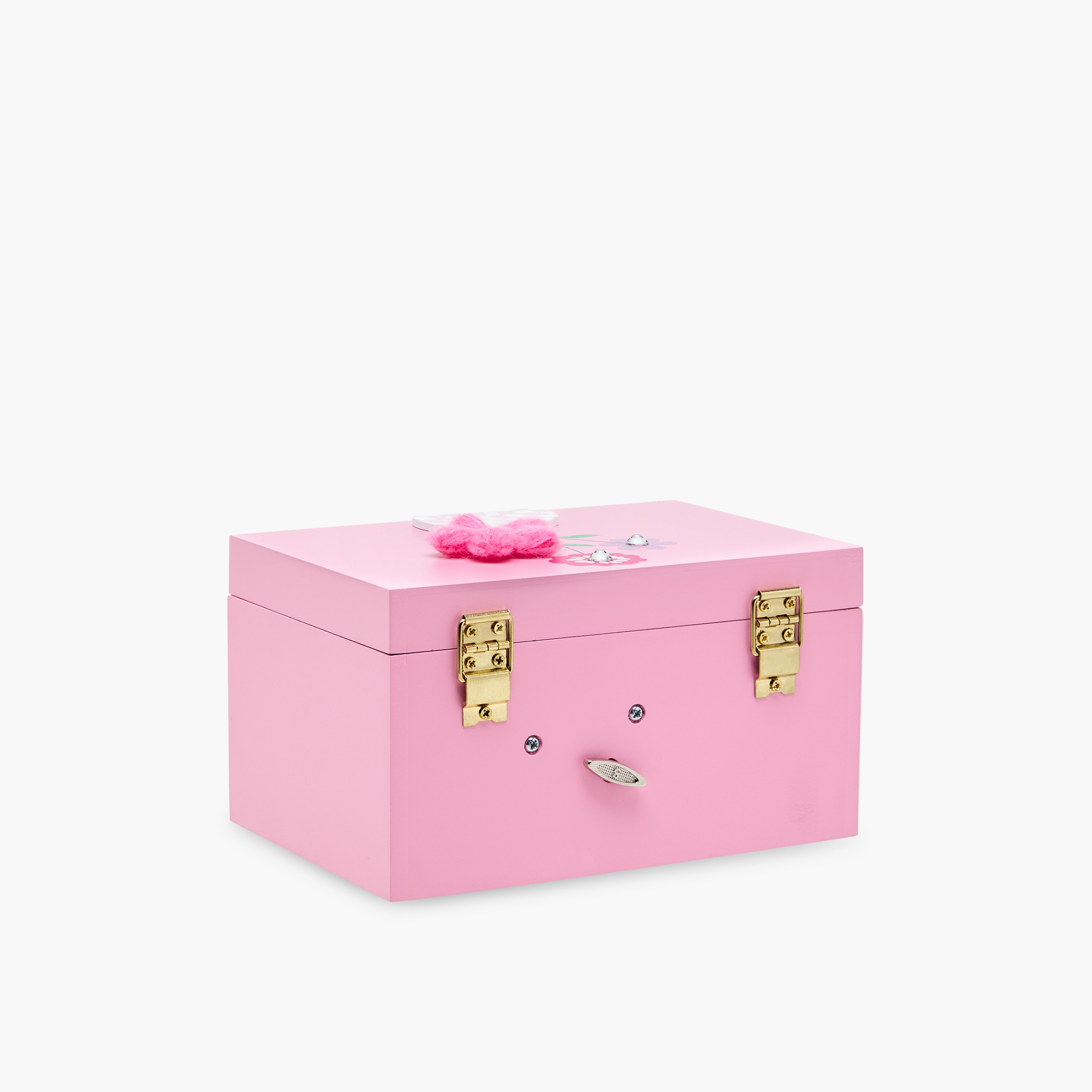 Printed 2-Compartment Musical Jewellery Box -18x12x10 cms-women-watchesandjewellery-jewellery-storage-image-5