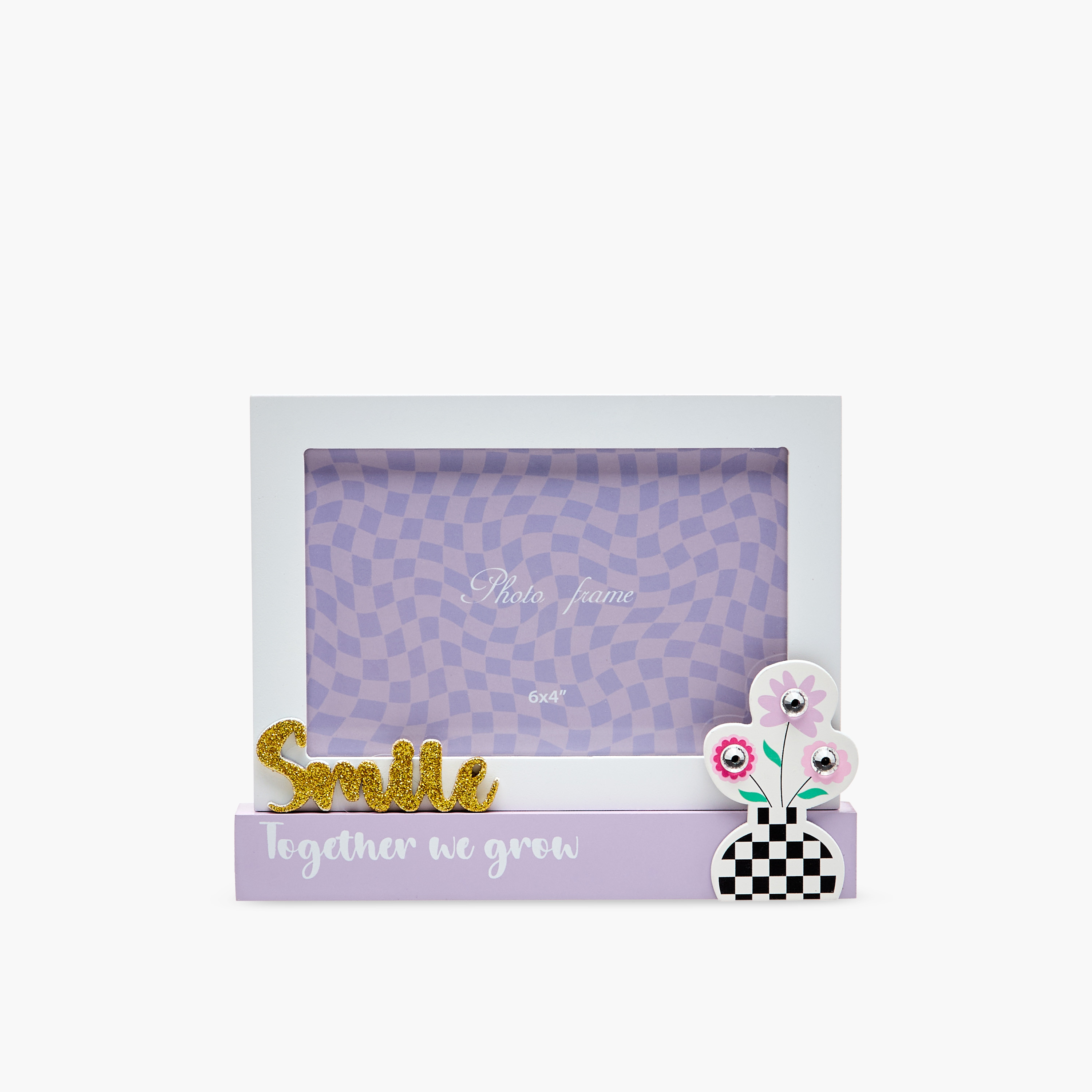 Flower Accent Photo Frame with Stand - 17x3x15 cms-household-walldecorandmirrors-photoframes-image-2
