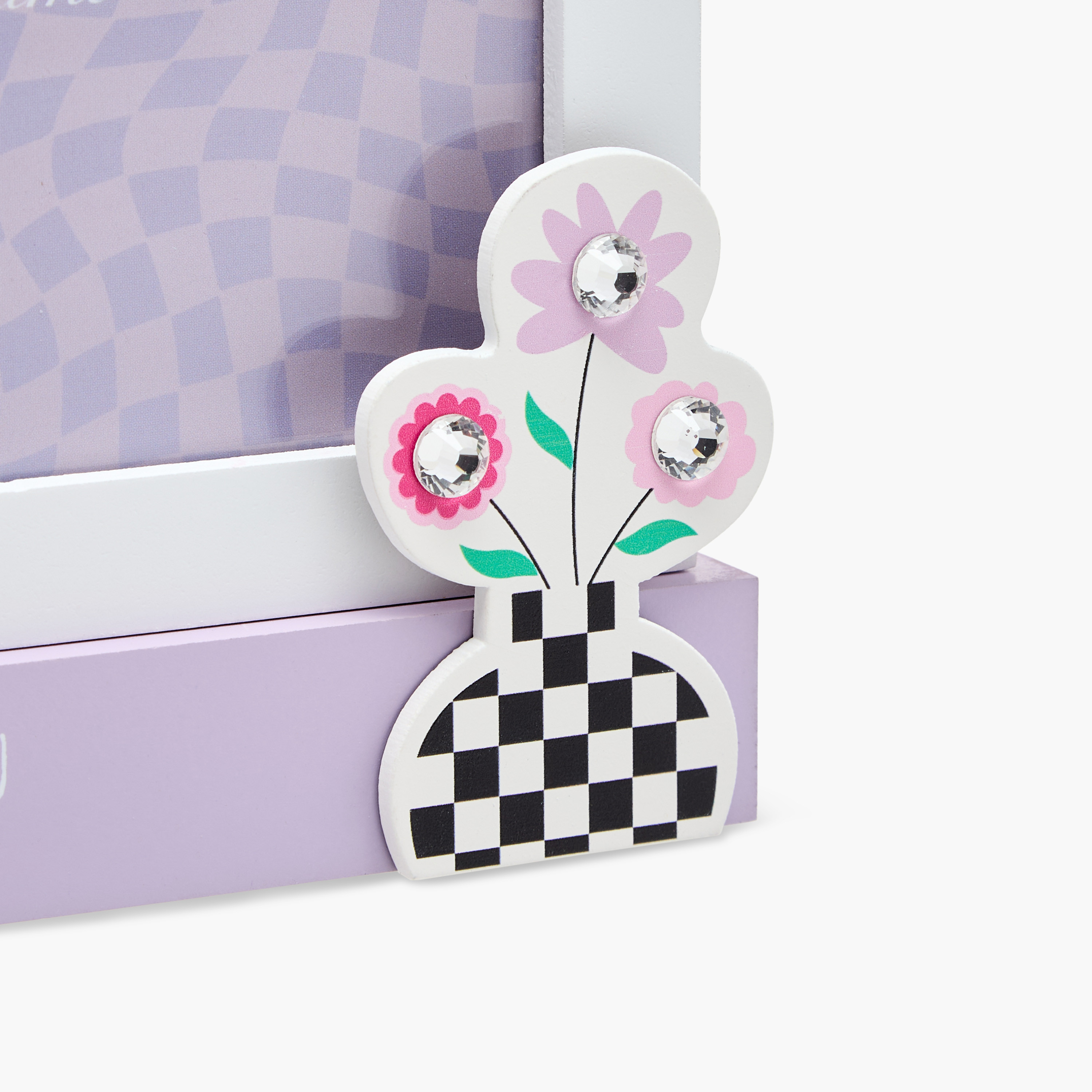 Flower Accent Photo Frame with Stand - 17x3x15 cms-household-walldecorandmirrors-photoframes-image-5