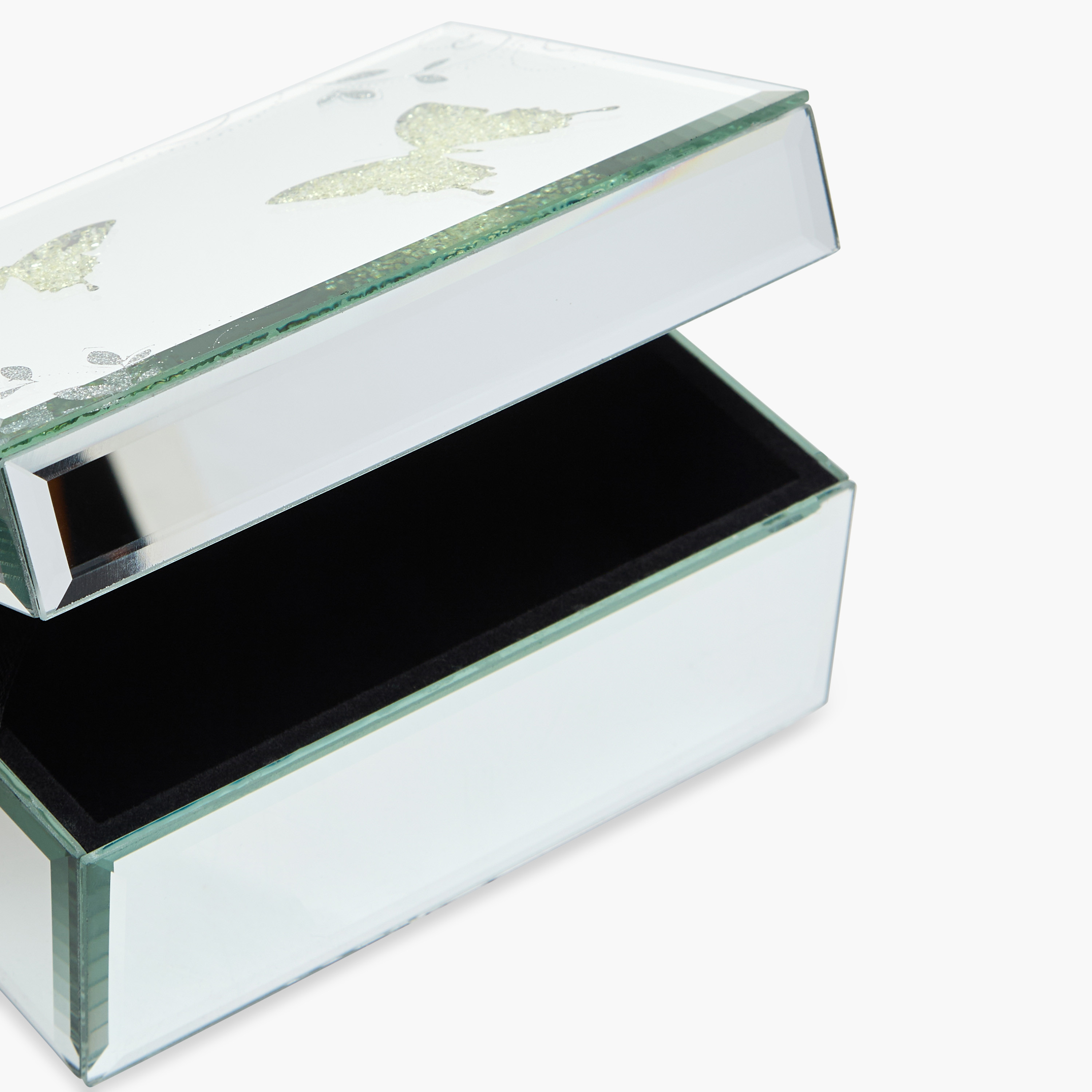صندوق مجوهرات زجاج على شكل فراشة - 15×10×8 سم-women-watchesandjewellery-jewellery-storage-image-6