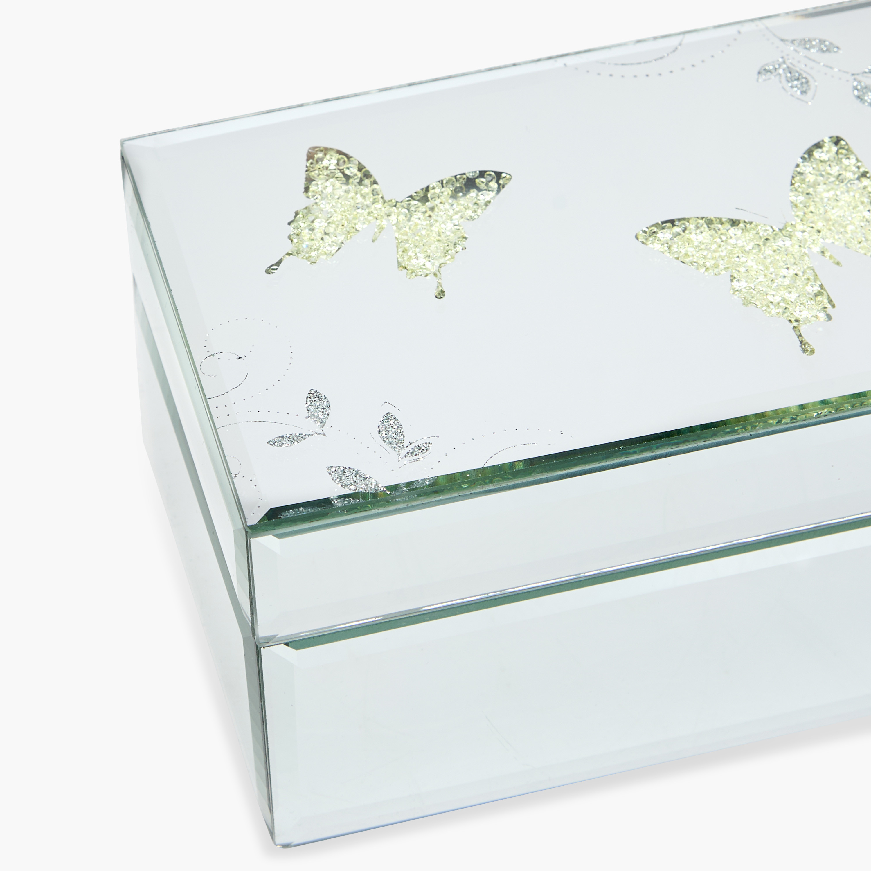 صندوق مجوهرات زجاج على شكل فراشة - 15×10×8 سم-women-watchesandjewellery-jewellery-storage-image-7
