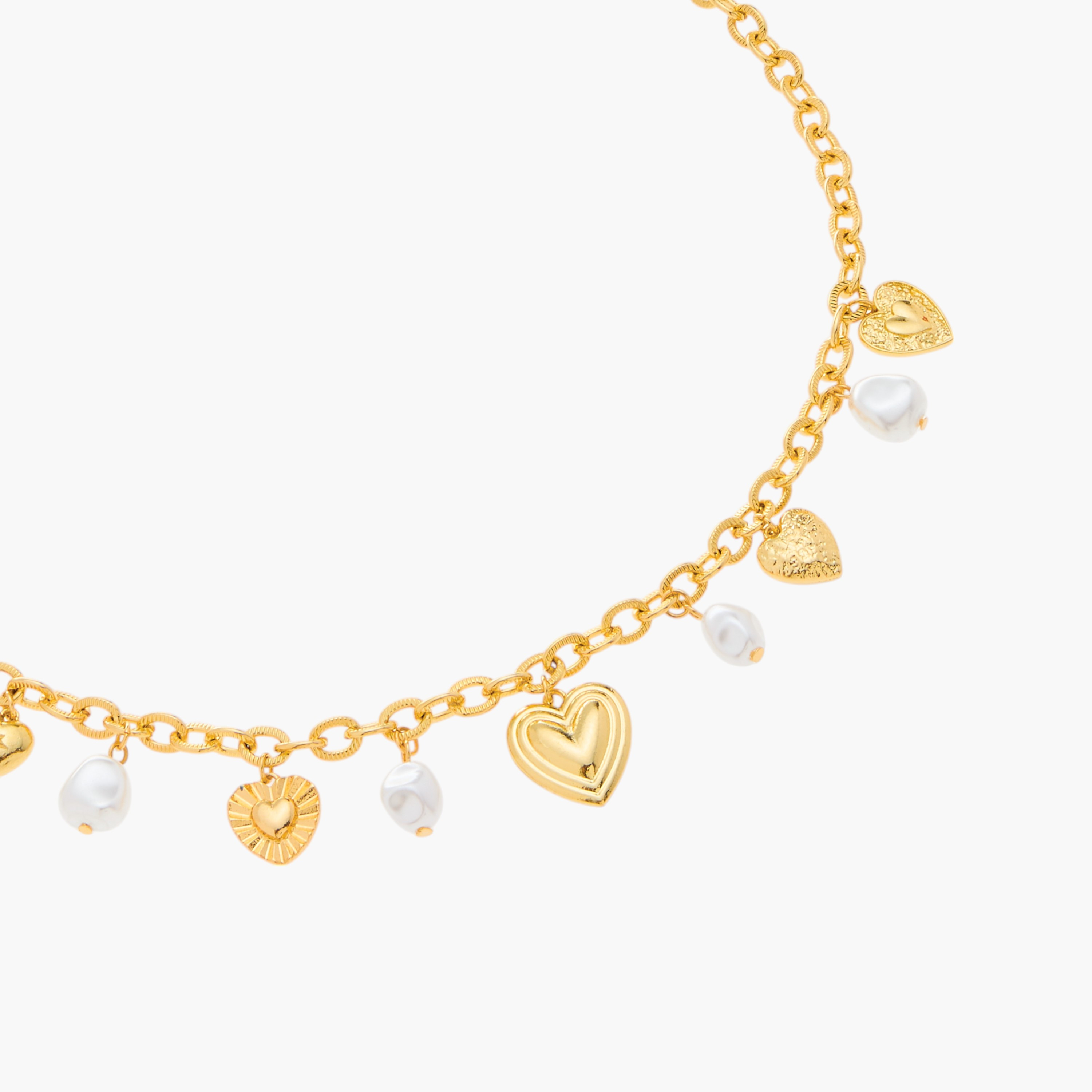 Charm Accent Chain Necklace with Lobster Clasp Closure-women-watchesandjewellery-jewellery-necklacesandpendants-image-3