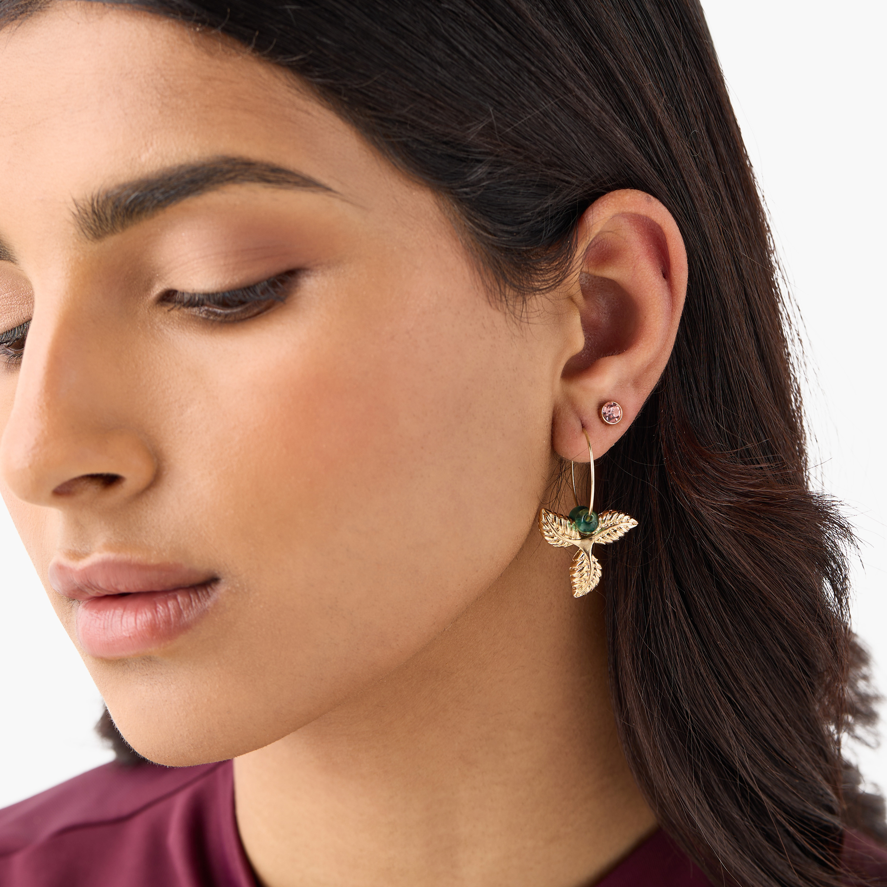 حلقان مزيّنة بمشبك إغلاق خلفي - طقم من 20 زوجا-women-watchesandjewellery-jewellery-earrings-image-2