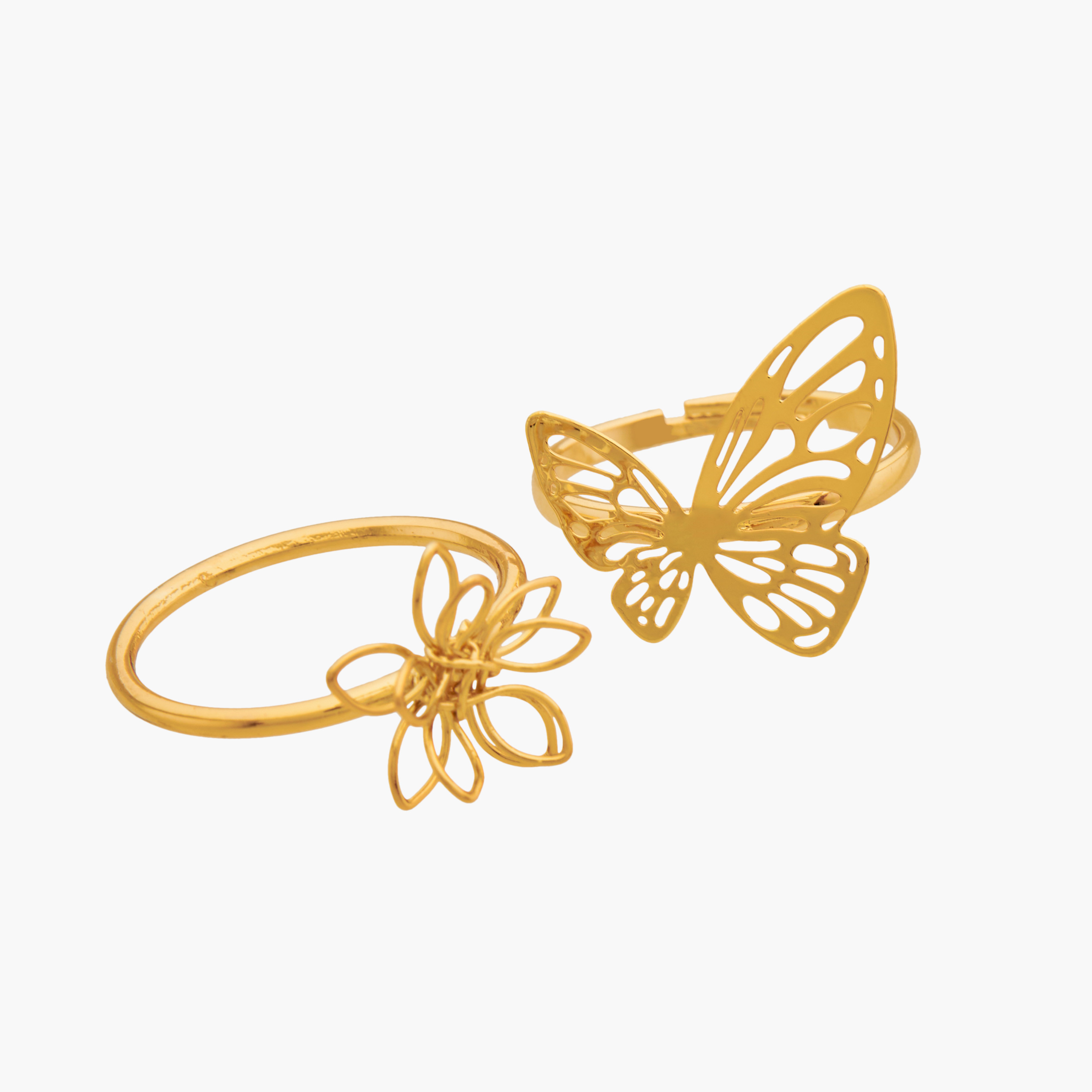 مجموعة خواتم متنوعة 9 قطع - L-XL-women-watchesandjewellery-jewellery-rings-image-5