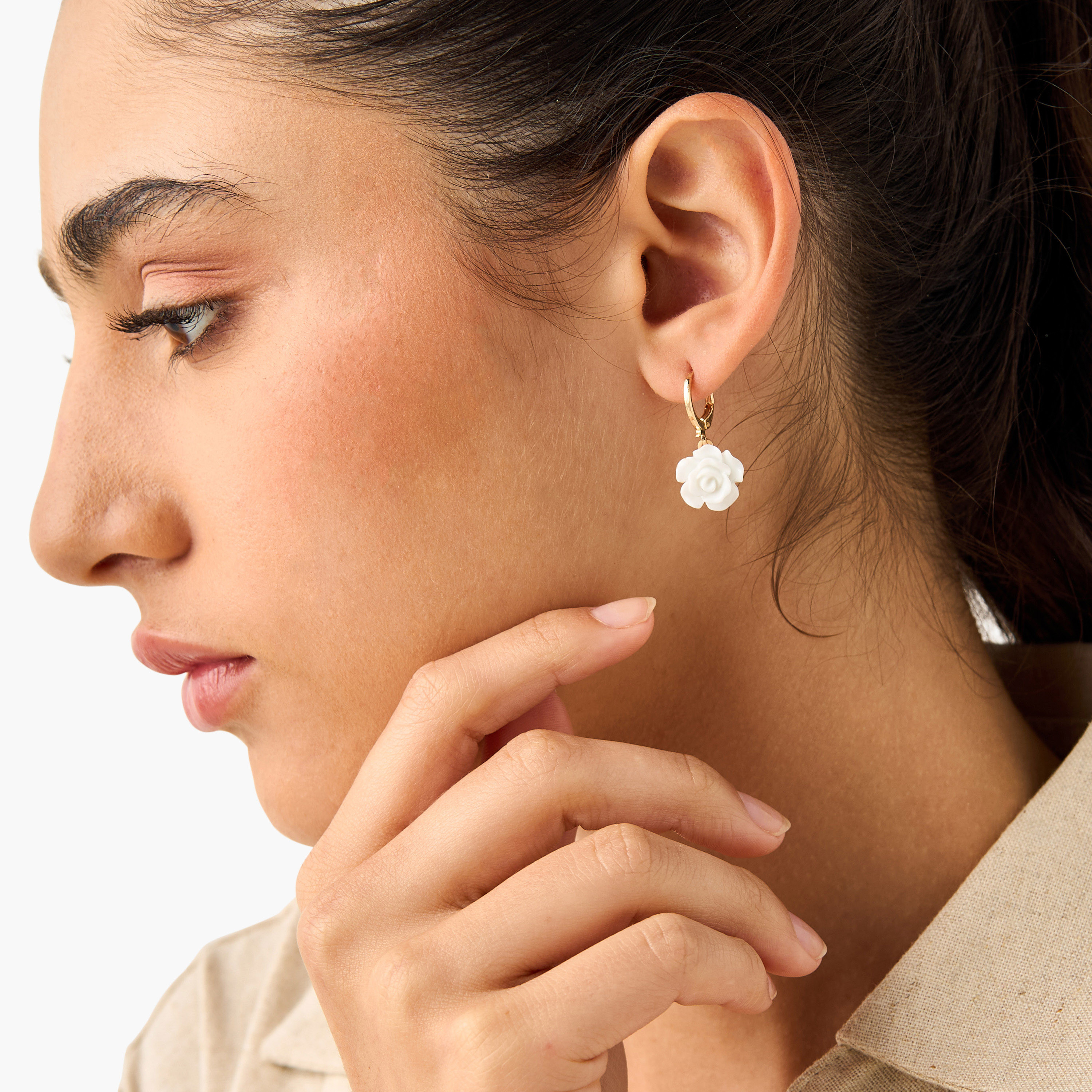 حلقان متنوعة - طقم من 7 أزواج-women-watchesandjewellery-jewellery-earrings-image-2