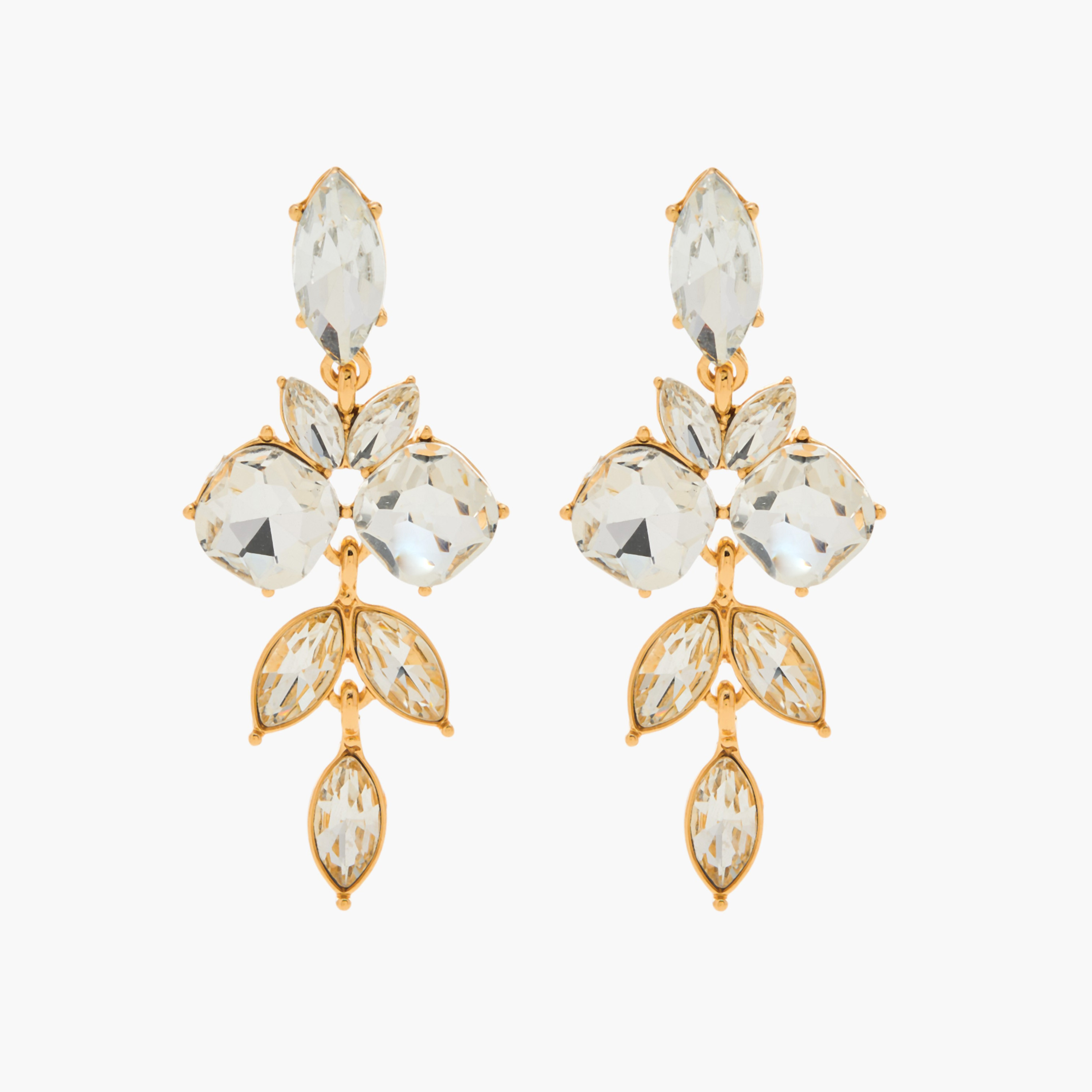 Embellished Dangler Earrings with Pushback Closure-women-watchesandjewellery-jewellery-earrings-image-1