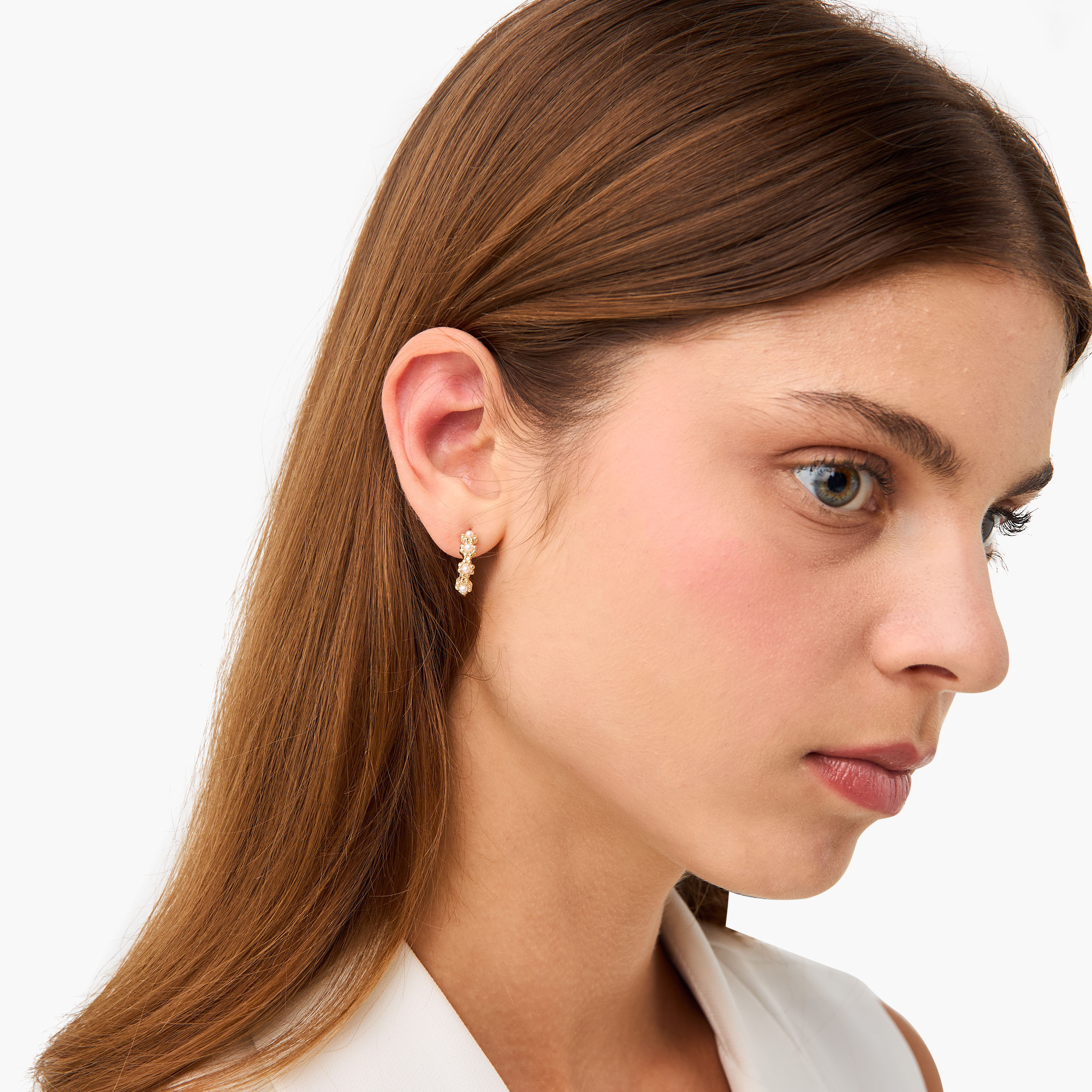 حلقان مرصعة بمكبس إغلاق خلفي - مجموعة من 9 أزواج-women-watchesandjewellery-jewellery-earrings-image-2