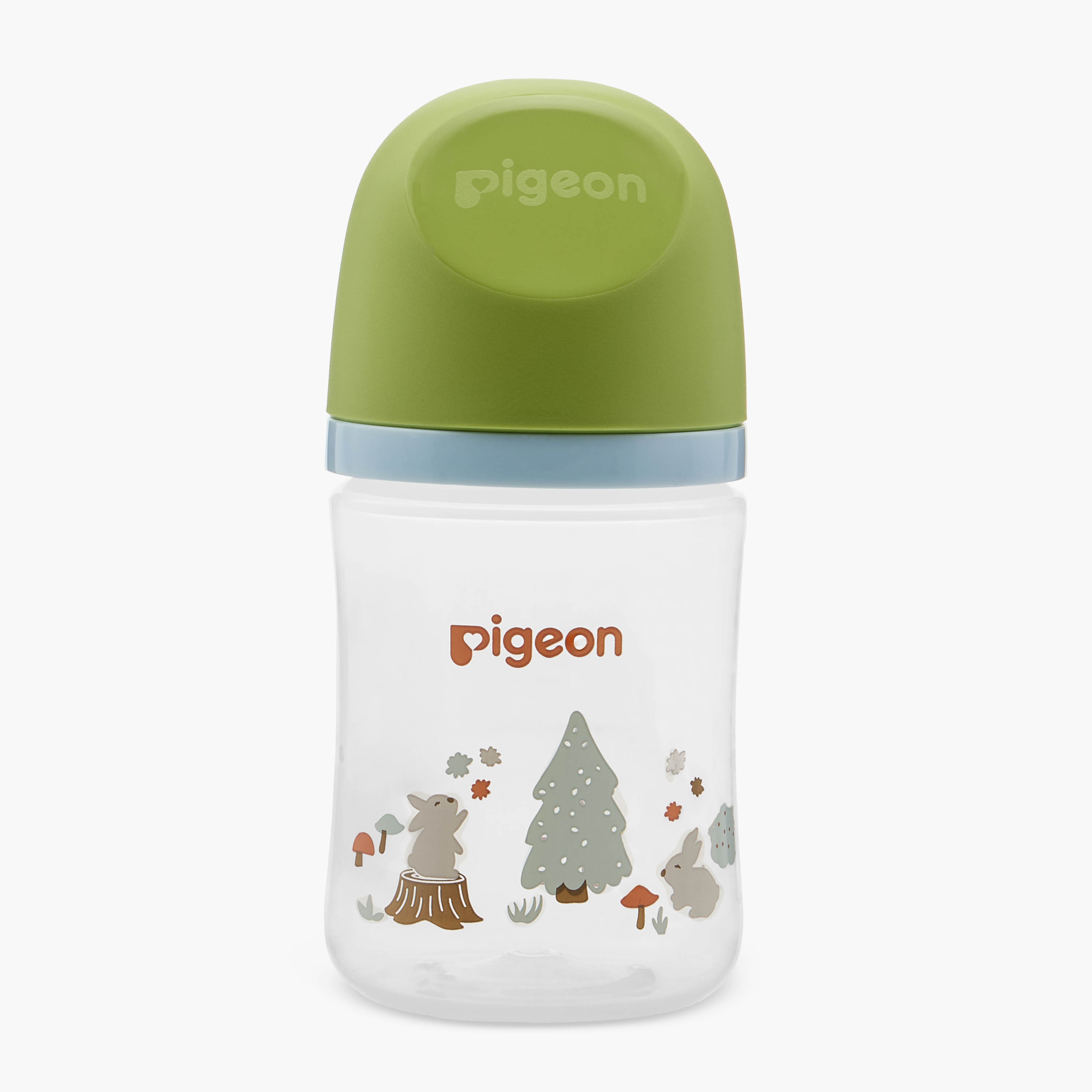 قارورة رضاعة بطبعات أرنب سوفت تاتش من بيجون - 160 مل-baby-feeding-feedingbottles-bottlesandteats-image-1