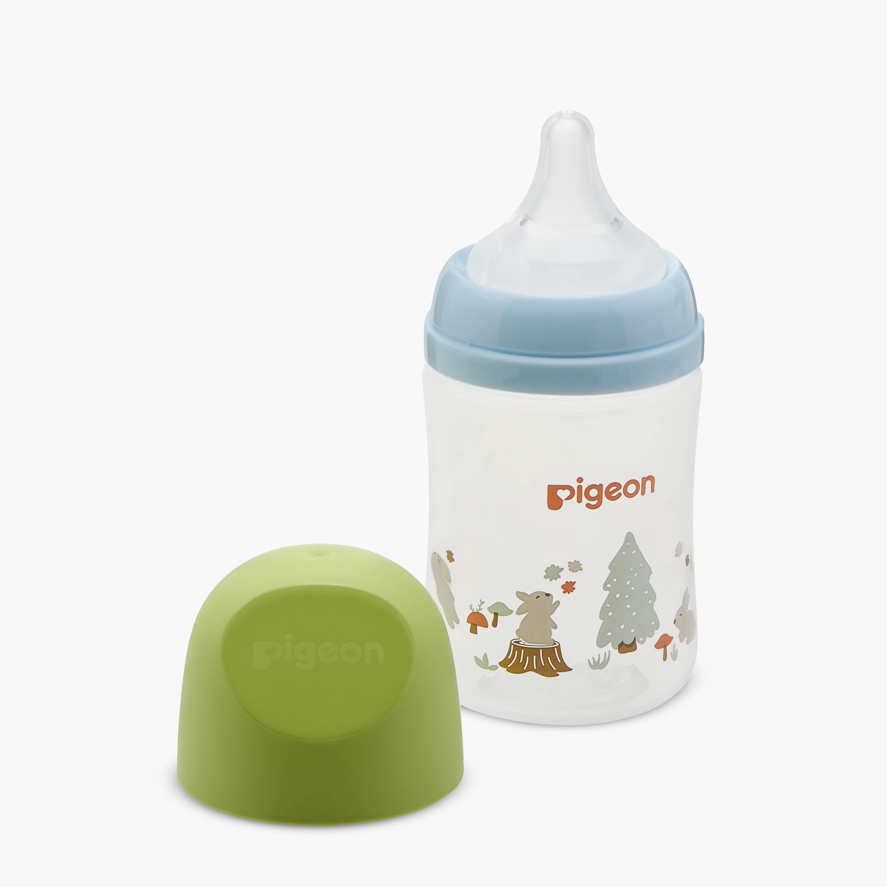 قارورة رضاعة بطبعات أرنب سوفت تاتش من بيجون - 160 مل-baby-feeding-feedingbottles-bottlesandteats-image-3