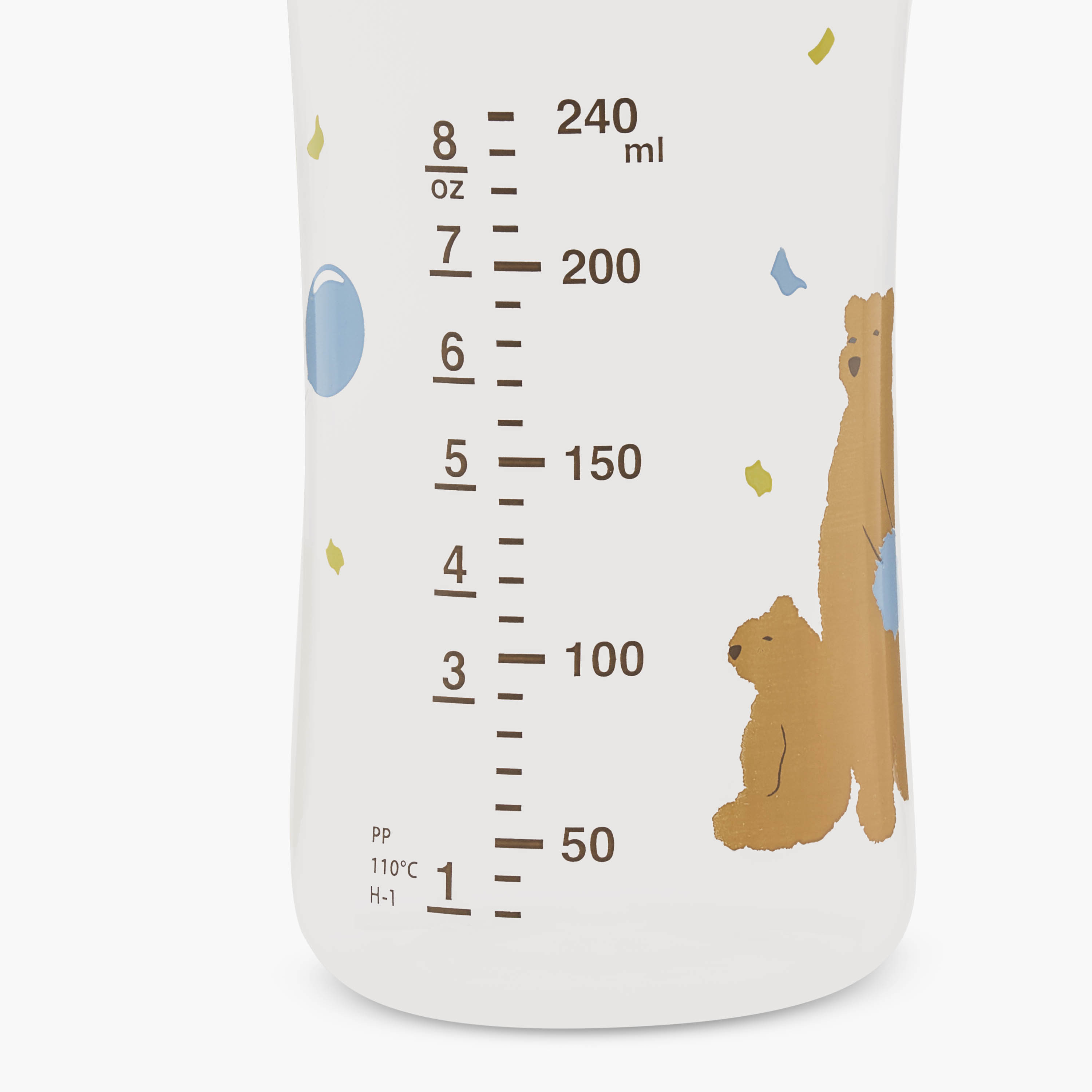 قارورة رضاعة بطبعات دب سوفت تاتش من بيجون - 240 مل-baby-feeding-feedingbottles-bottlesandteats-image-8
