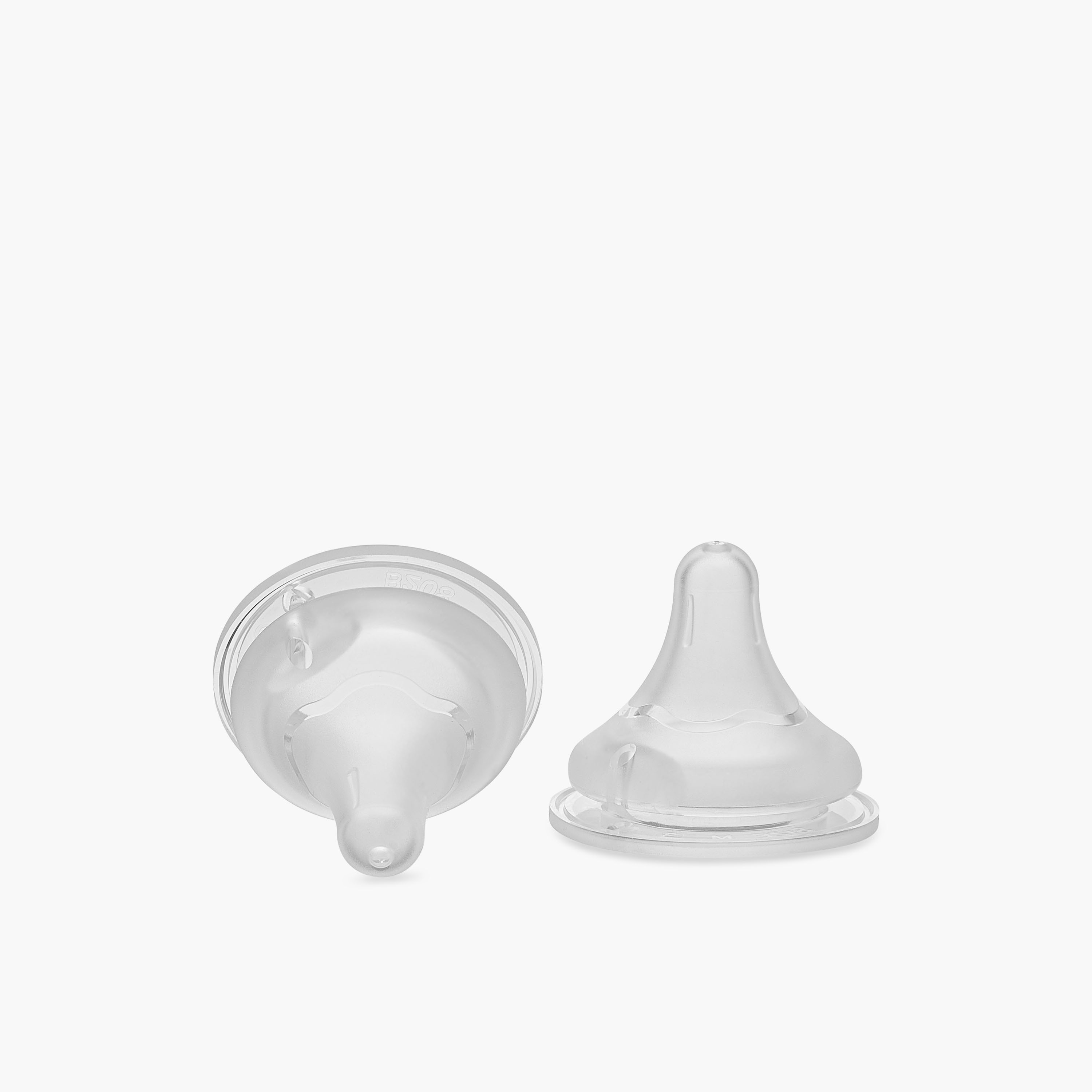 Pigeon SofTouch Wide Neck Silicone Nipple - Pack of 2-baby-feeding-feedingbottles-bottlesandteats-image-1