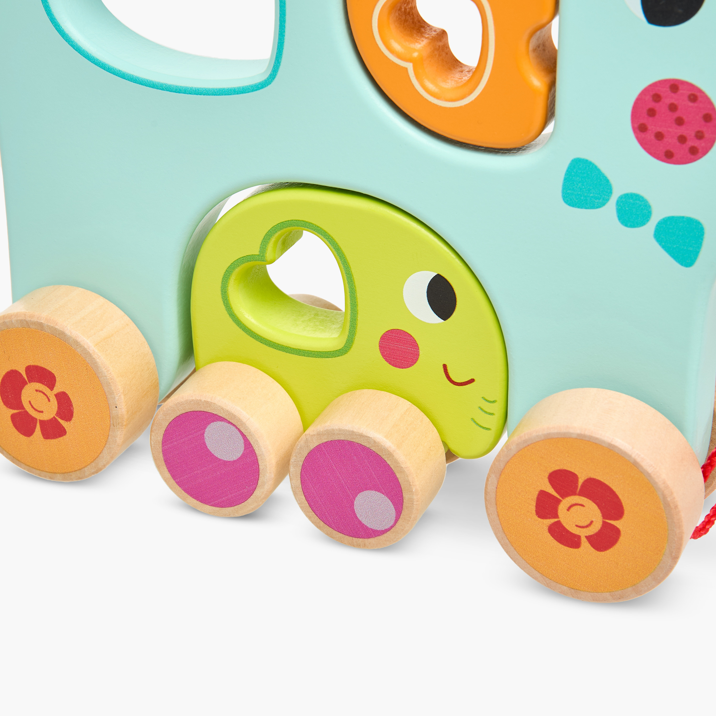 Juniors Pull Along Elephant Family Toy-toys-babyandtoddlertoys-pushandpulltoys-image-4