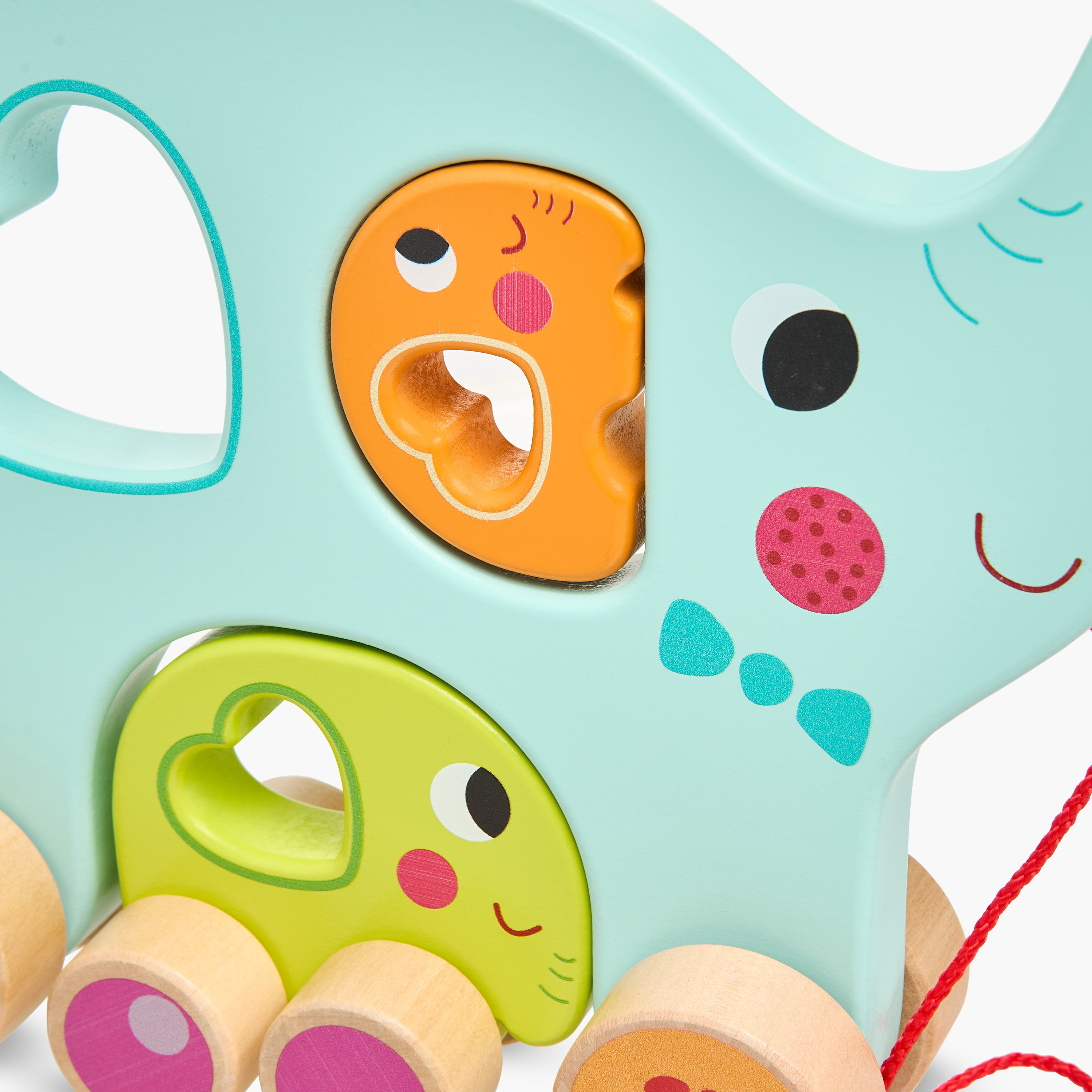 Juniors Pull Along Elephant Family Toy-toys-babyandtoddlertoys-pushandpulltoys-image-5