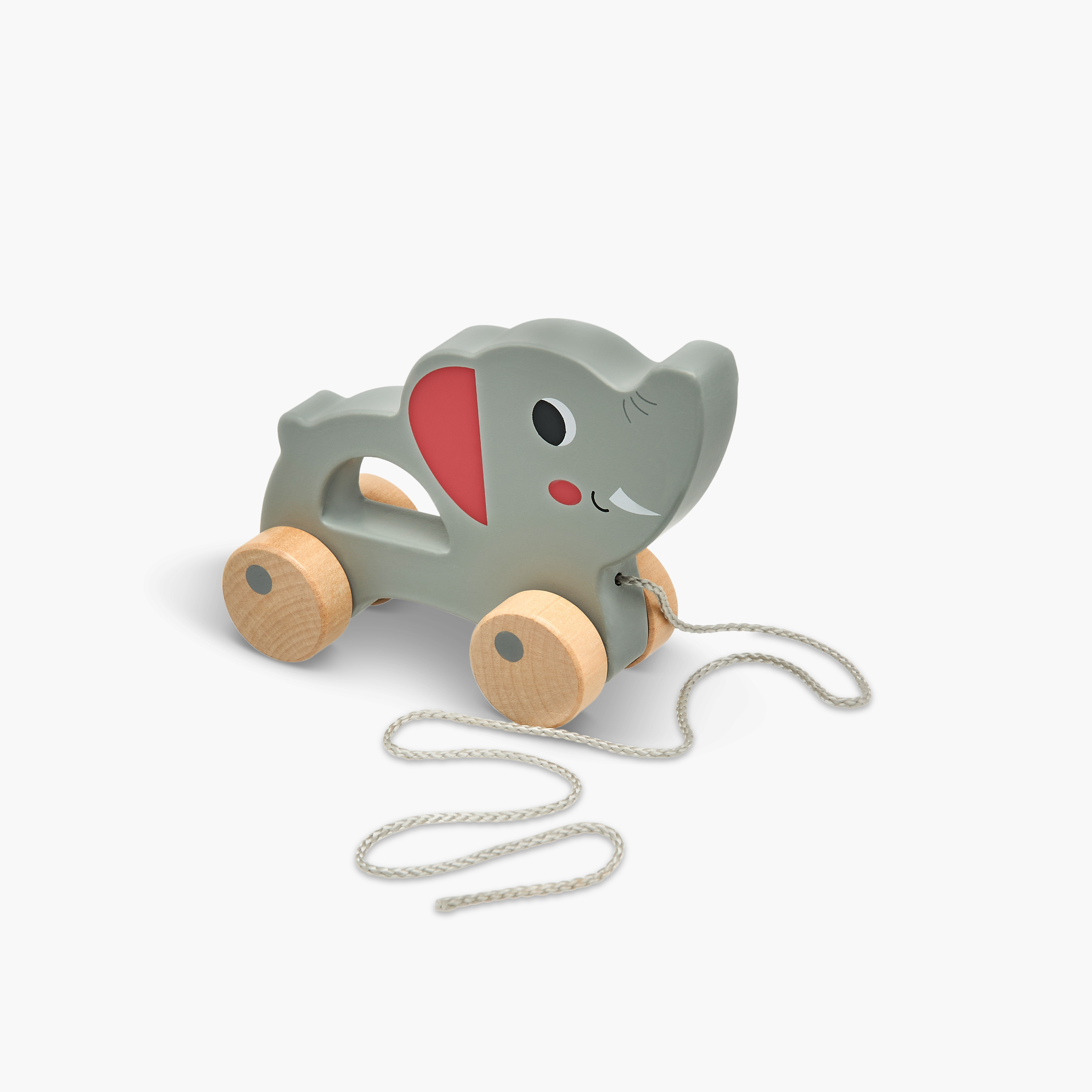 Juniors Pull Along Elephant Toy-toys-babyandtoddlertoys-pushandpulltoys-image-2