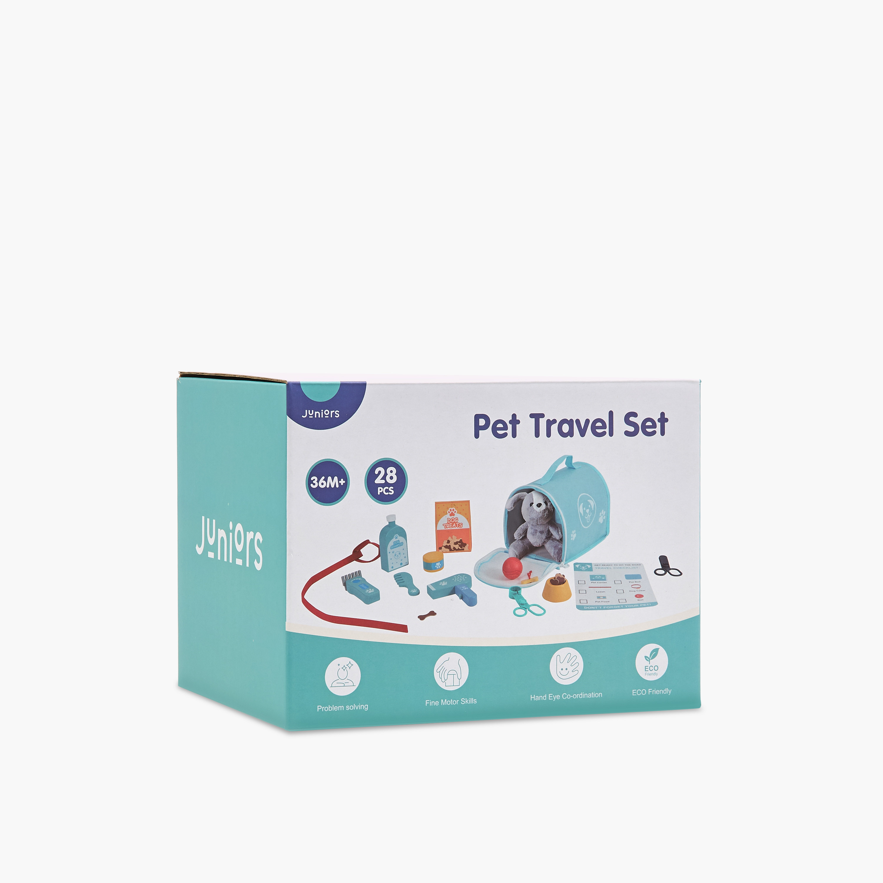 مجموعة ألعاب سفر الحيوانات الأليفة 28 قطعة من جونيورز-toys-roleplay-petcareplaysets-image-2