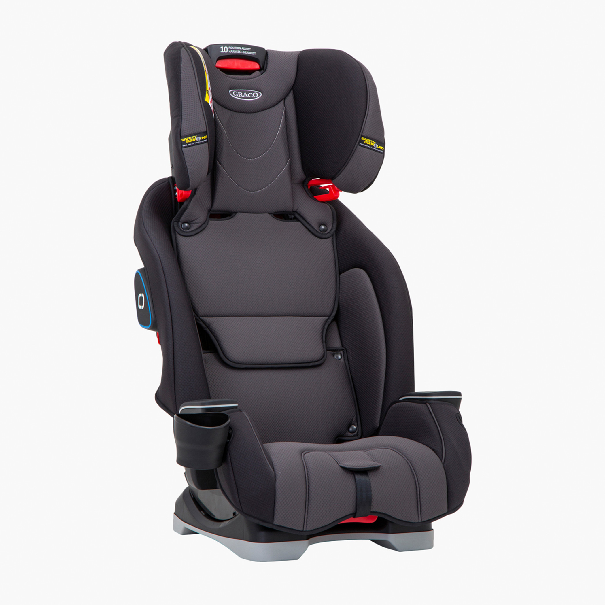 Graco SLIMFIT 5-Point Harness Convertible Car Seat - Midnight Grey-baby-gear-carseats-image-3