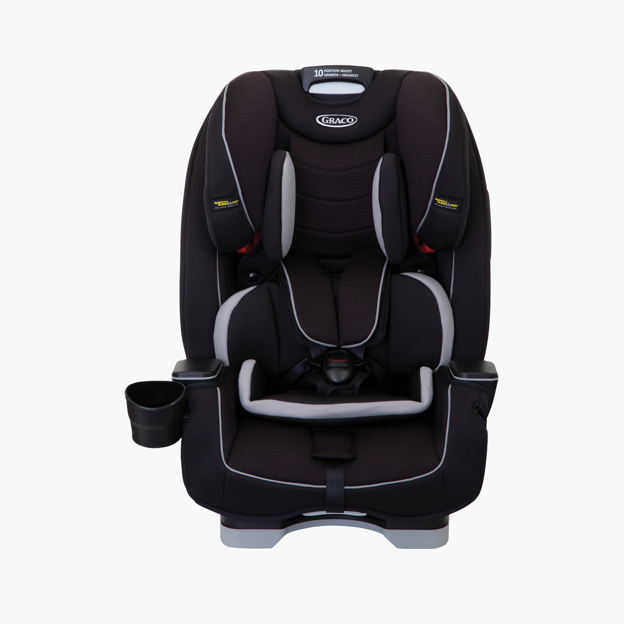 Graco SLIMFIT 5-Point Harness Convertible Car Seat - Midnight Grey-baby-gear-carseats-image-1
