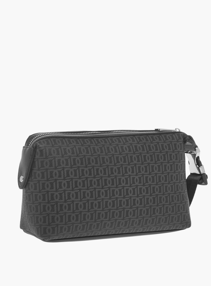 شنطة صغيرة بسحاب إغلاق وتفاصيل إبزيم بطبعات مونوغرام من دوتشيني-men-beltsandwallets-wallets-image-3