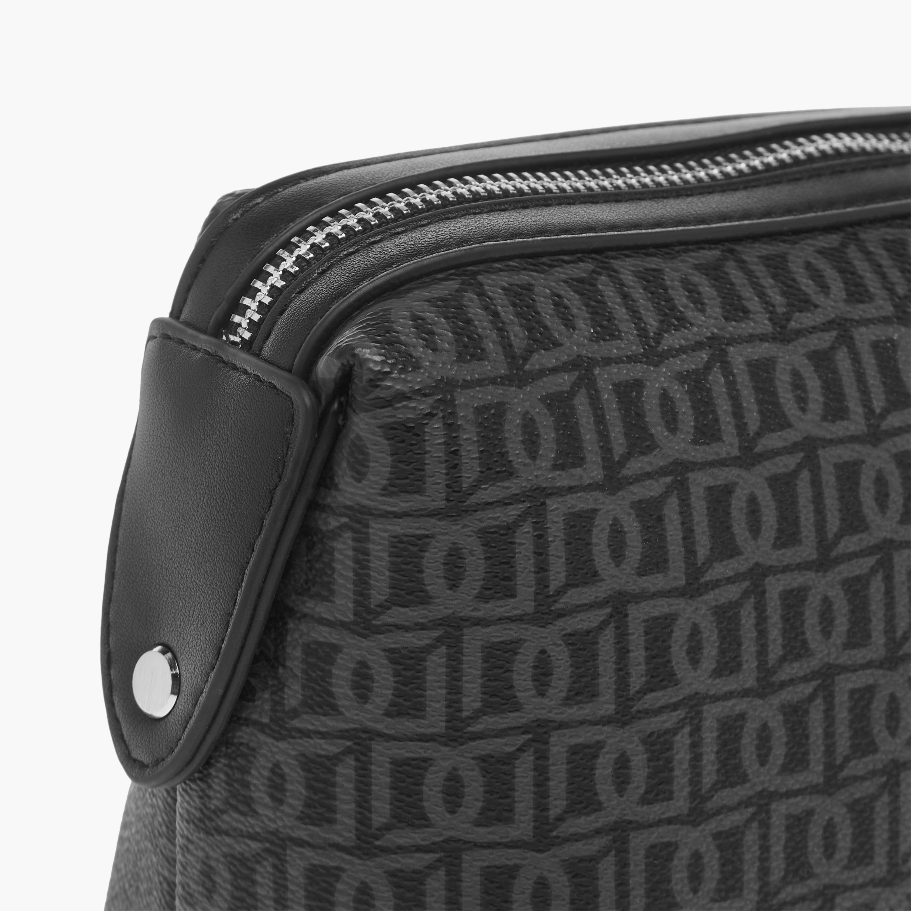شنطة صغيرة بسحاب إغلاق وتفاصيل إبزيم بطبعات مونوغرام من دوتشيني-men-beltsandwallets-wallets-image-5