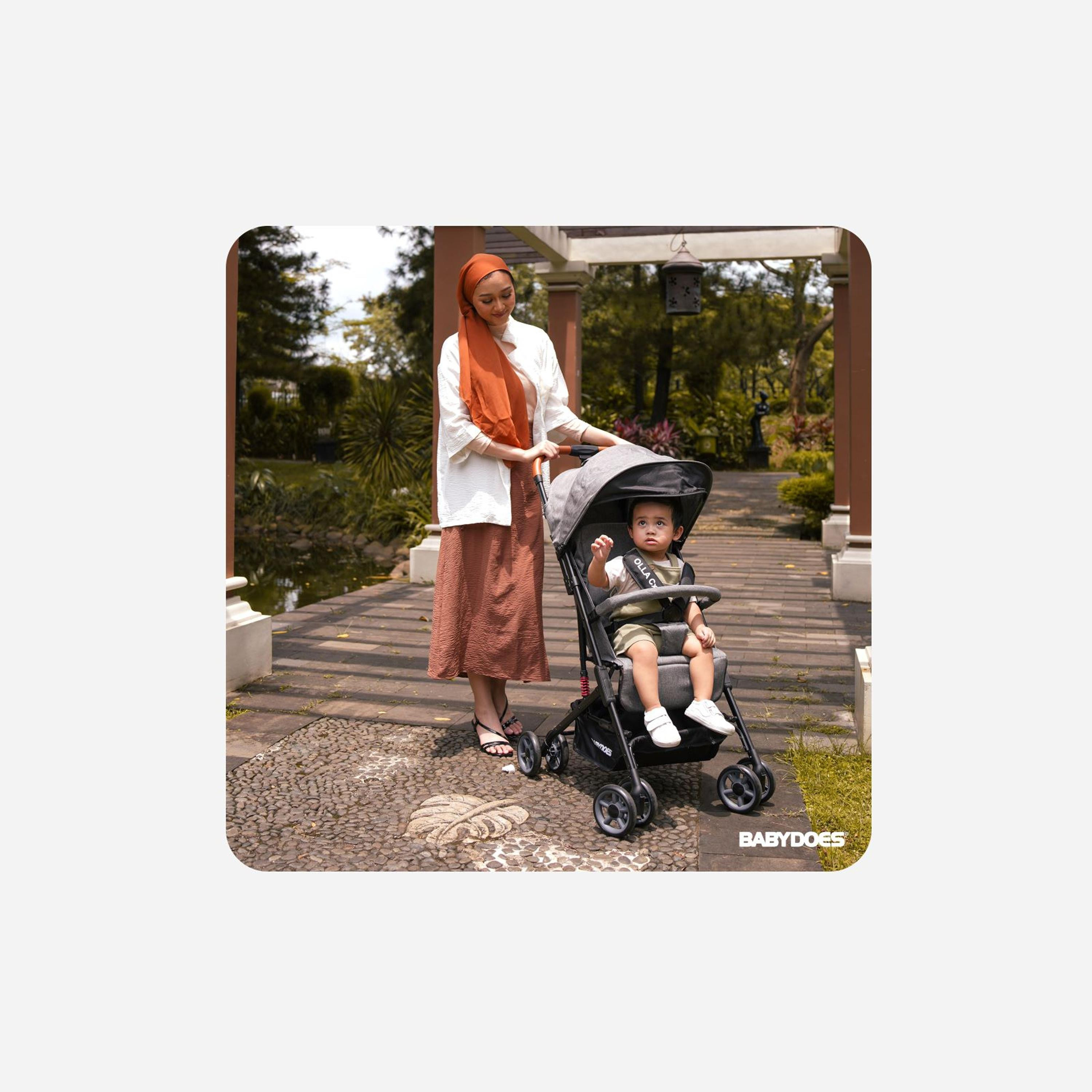 Babydoes OLLA CX One Hand Fold Stroller - 0-4 Years-baby-gear-strollersandprams-strollers-image-6